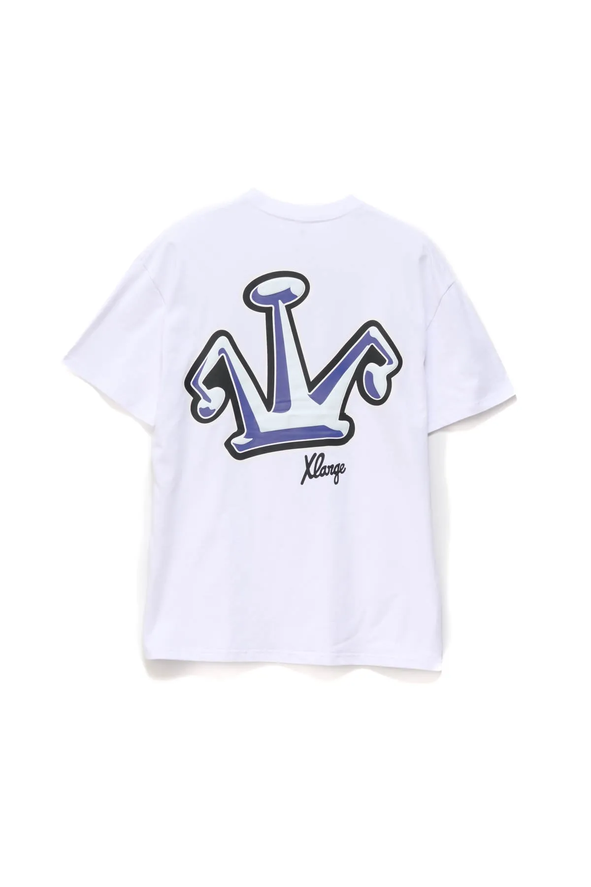 FOLDED CROWN TEE - SOLID WHITE