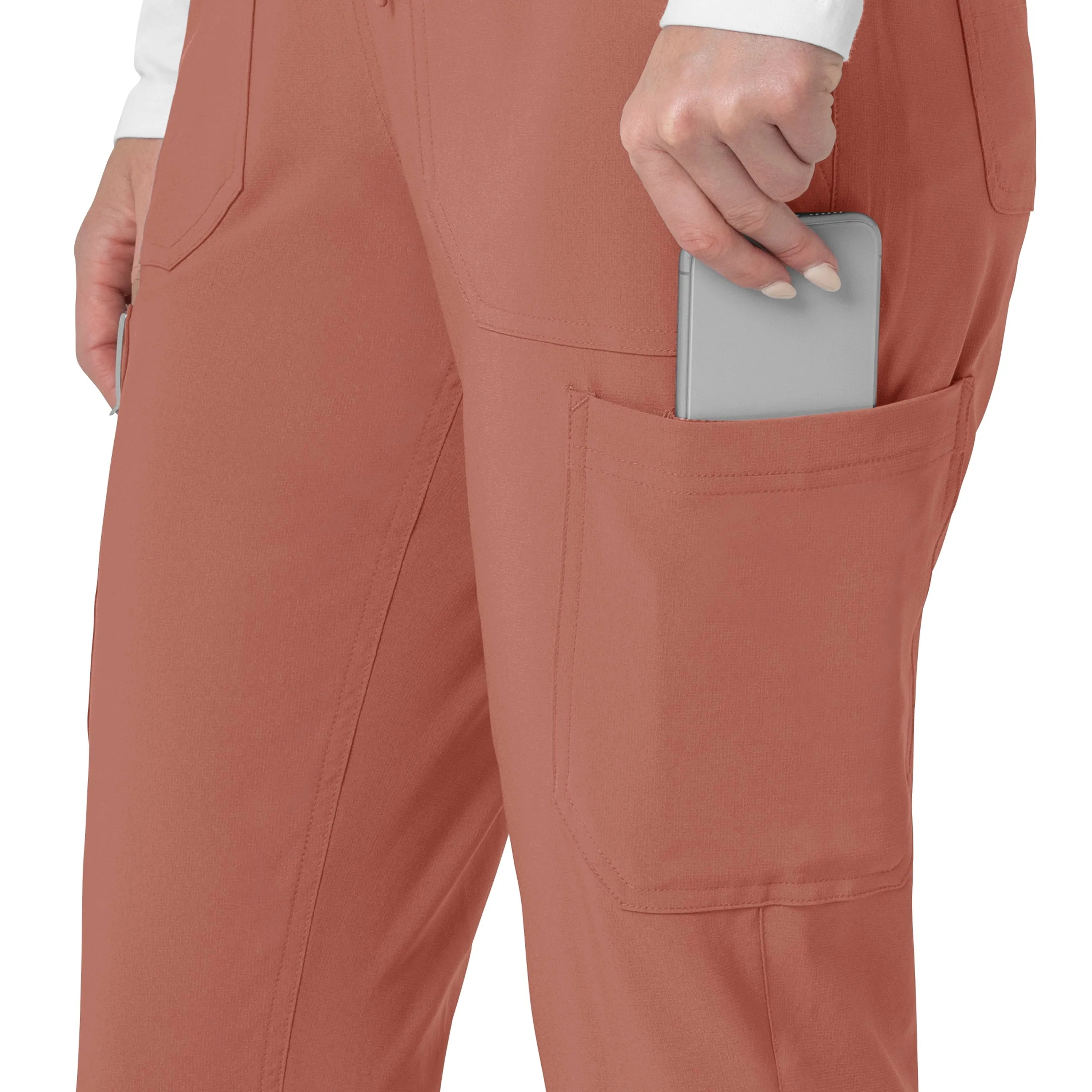 Force Cross-Flex C53110 Cargo Jogger Scrub Pants Wildrose