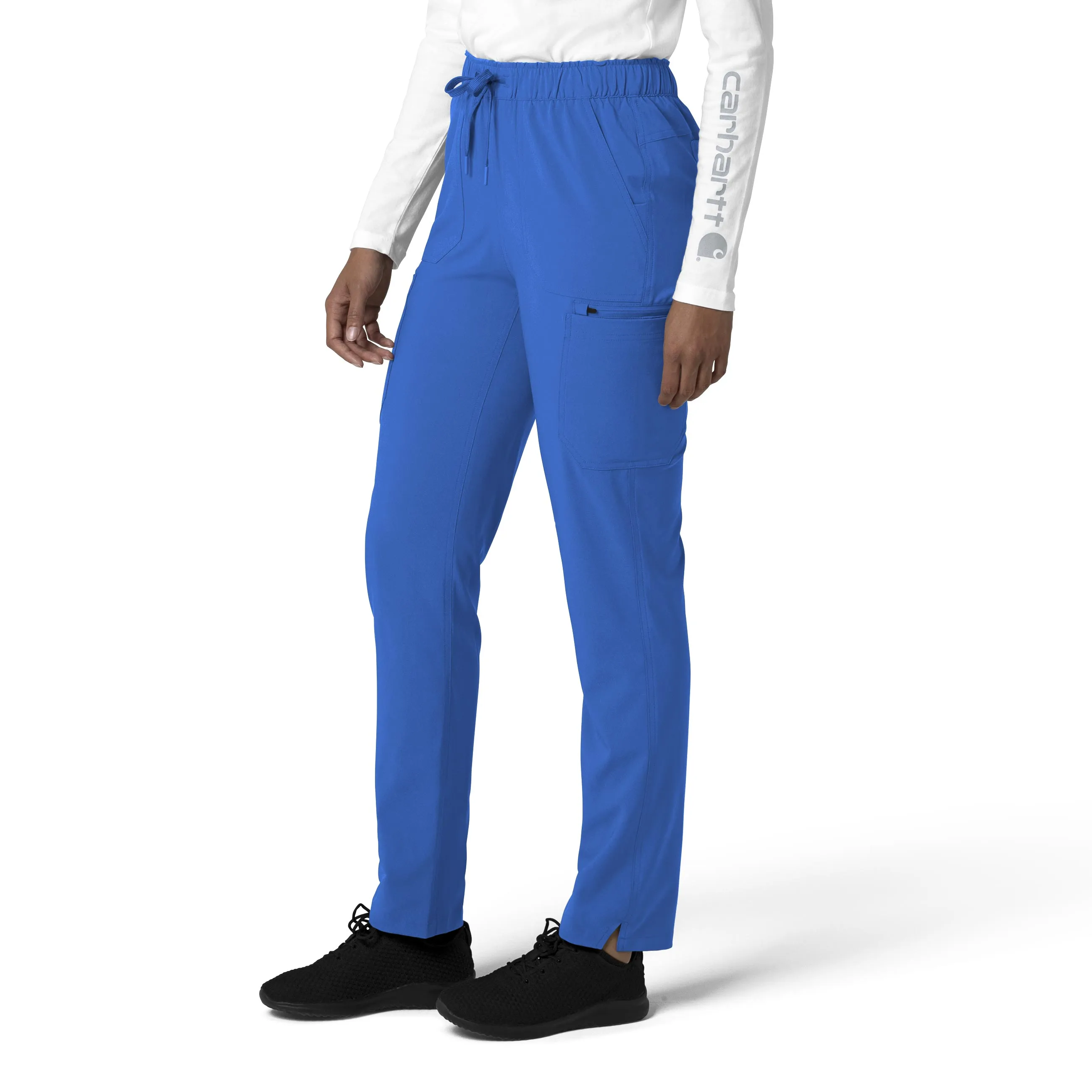 Force Cross-Flex C53210 Straight Leg Cargo Scrub Pants Royal