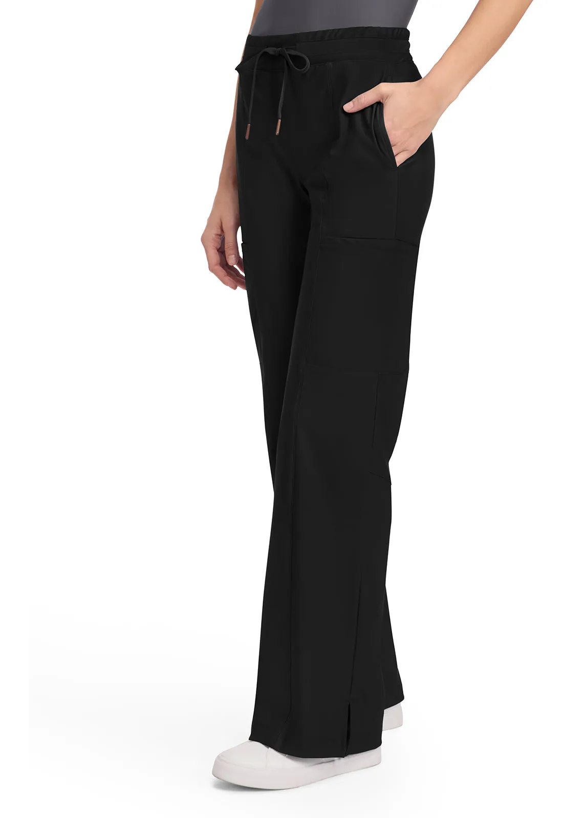 Form CK026 Women's 5-Pocket Trouser Leg Pants Black