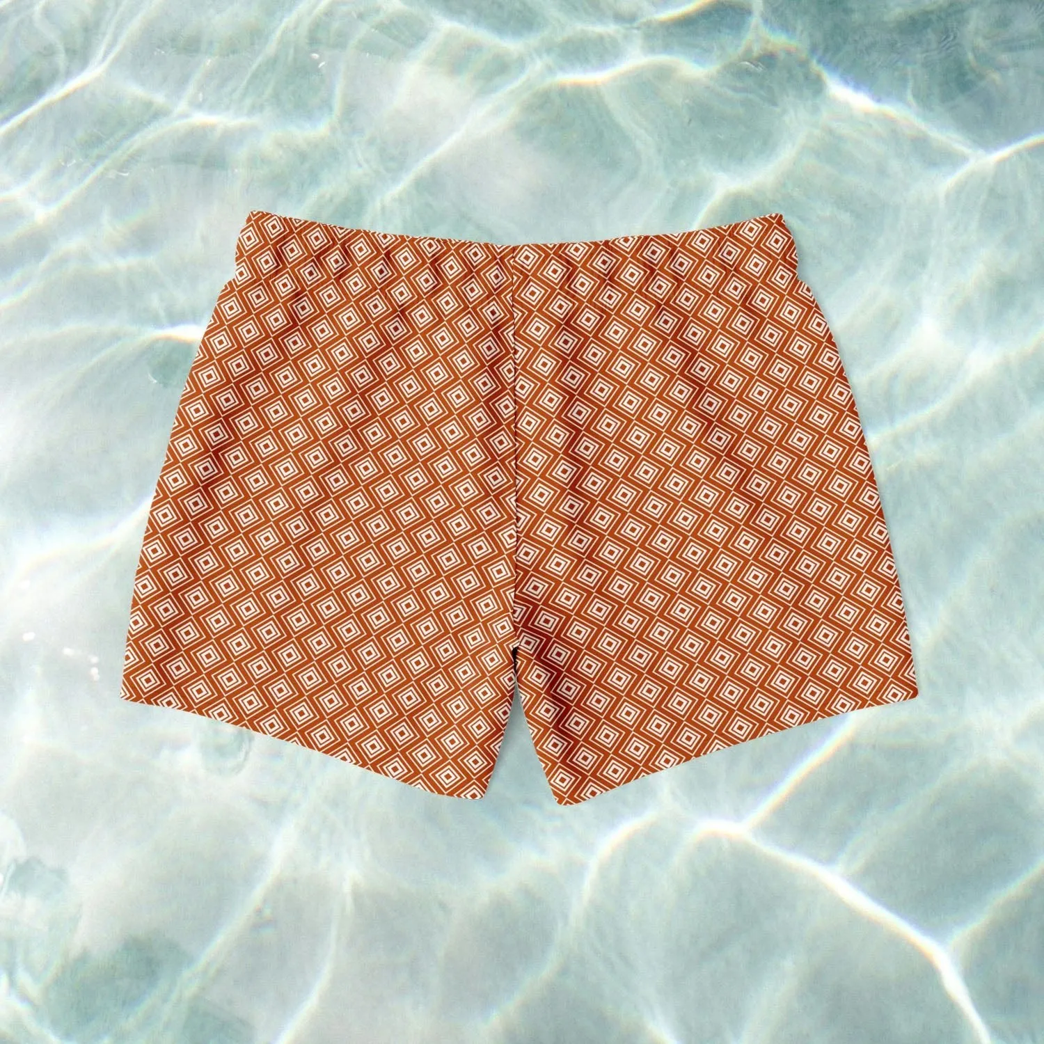Geometric Swim Shorts
