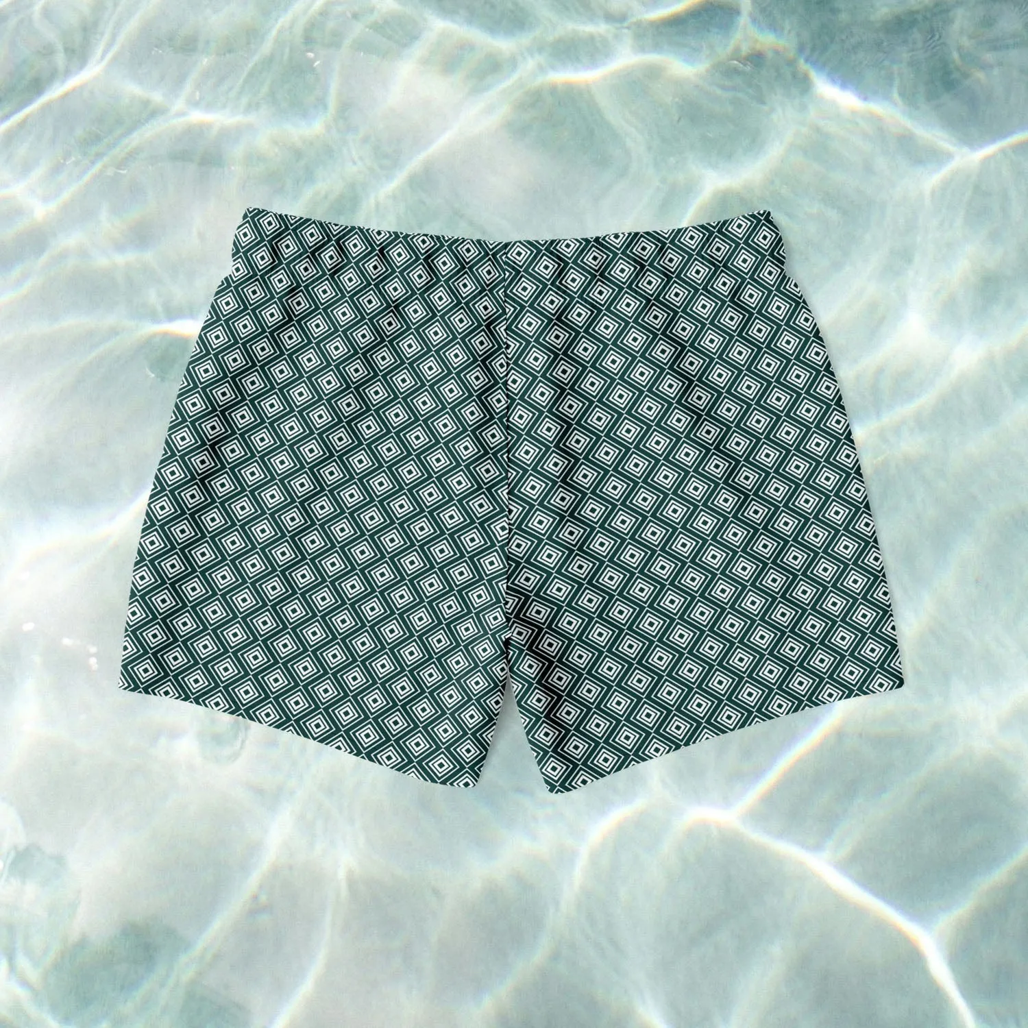 Geometric Swim Shorts