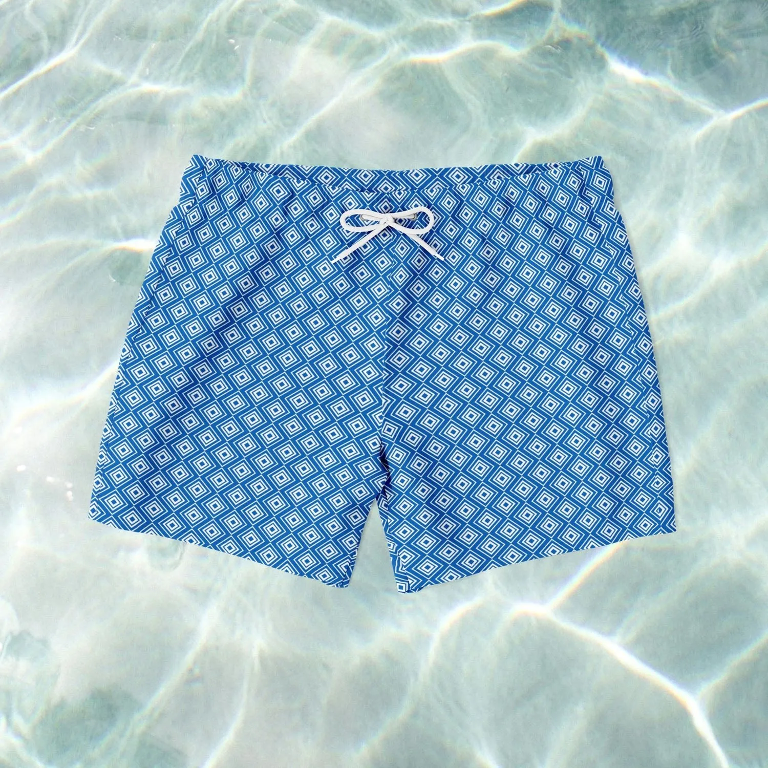 Geometric Swim Shorts