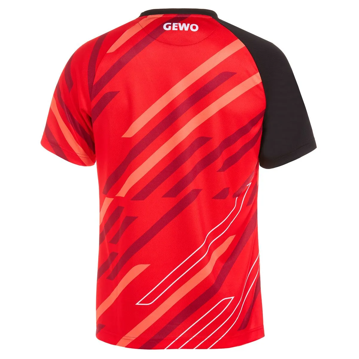 Gewo shirt Ponza I red/black