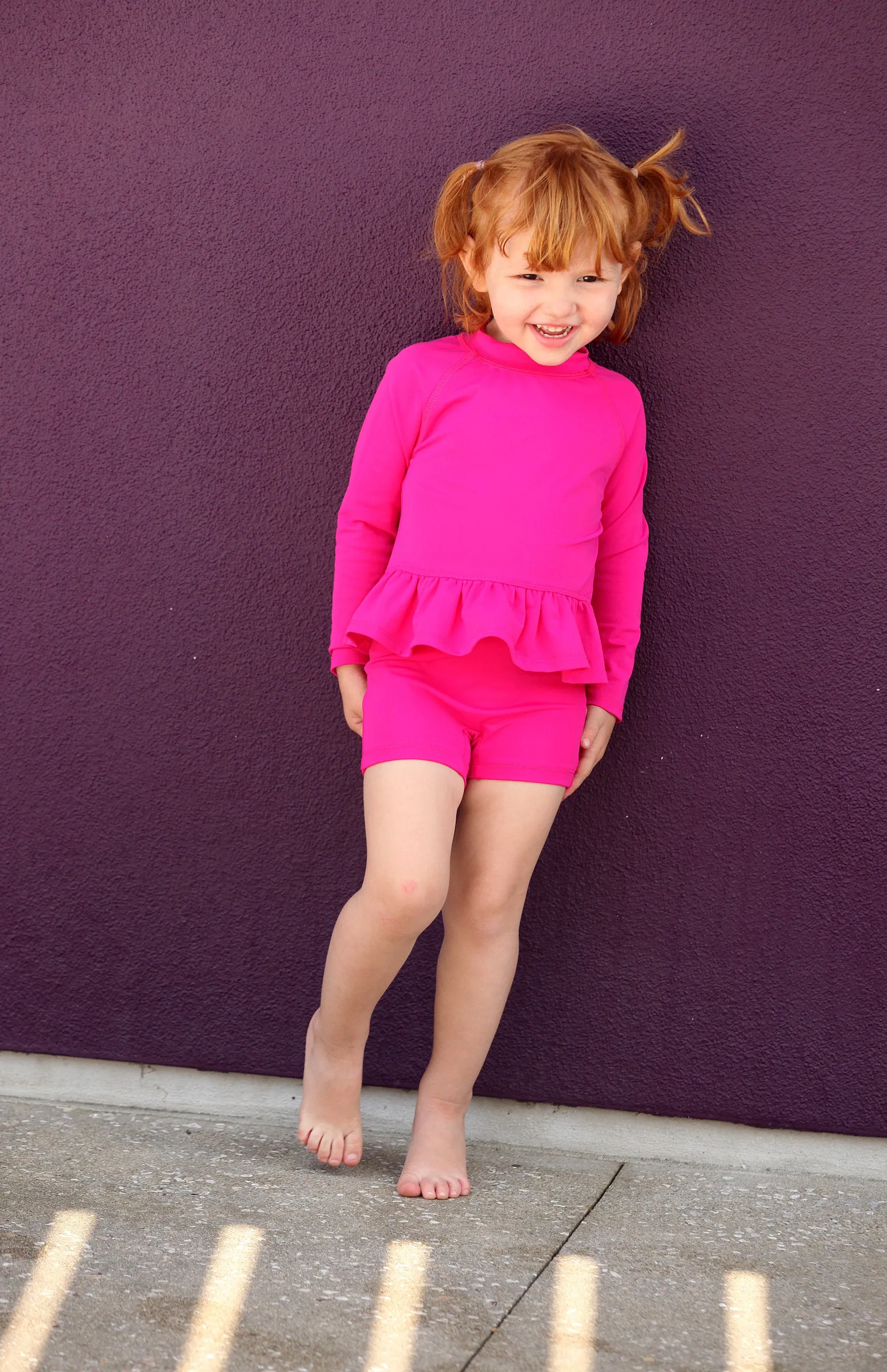 Girls UPF 50  Swim Boy Shorts  | Teal