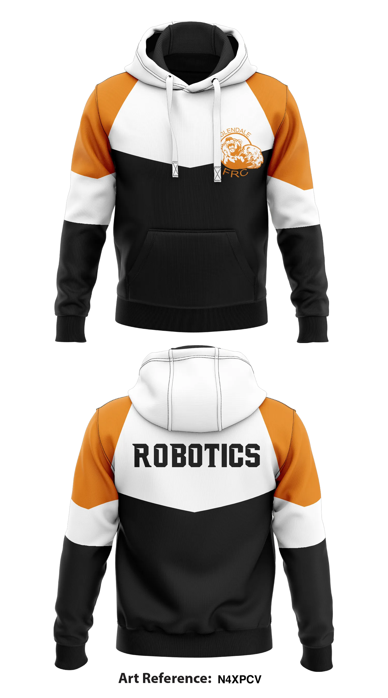 Glendale Robotics  Store 2  Core Men's Hooded Performance Sweatshirt - n4XPCv