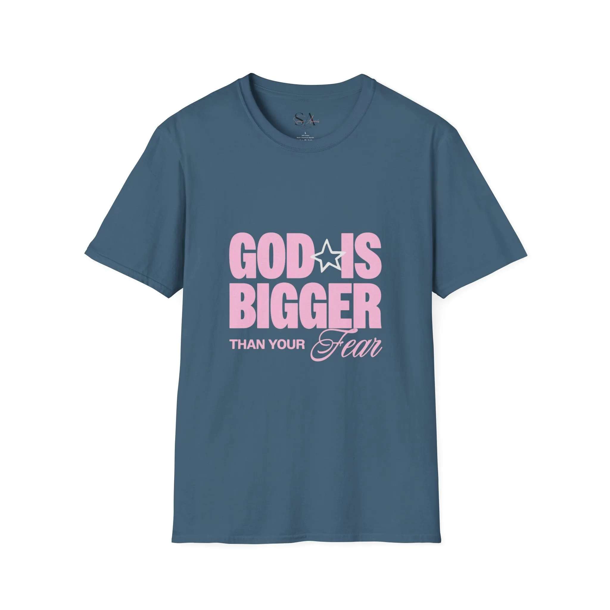 God Is Bigger Than Your Fear Unisex Tee