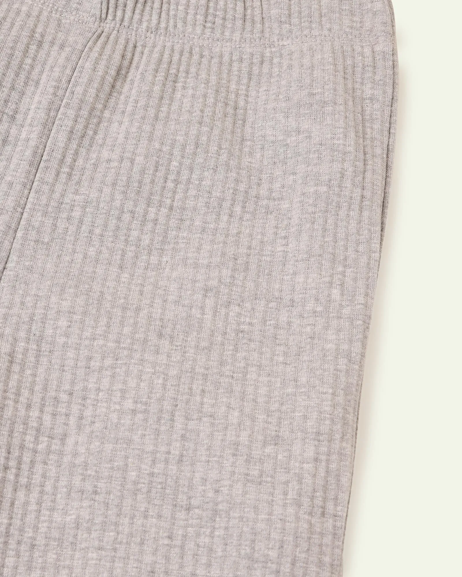 Grey Ribbed Trousers