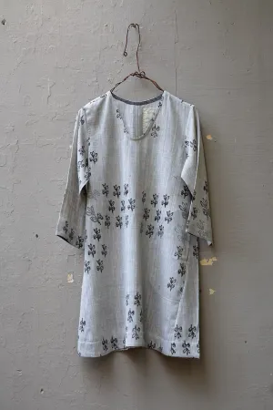 Hand Block Printed Khadi Tunic - Bunch