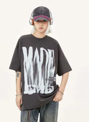 Hand-drawn alphabet TEE-D364 | Inspanda