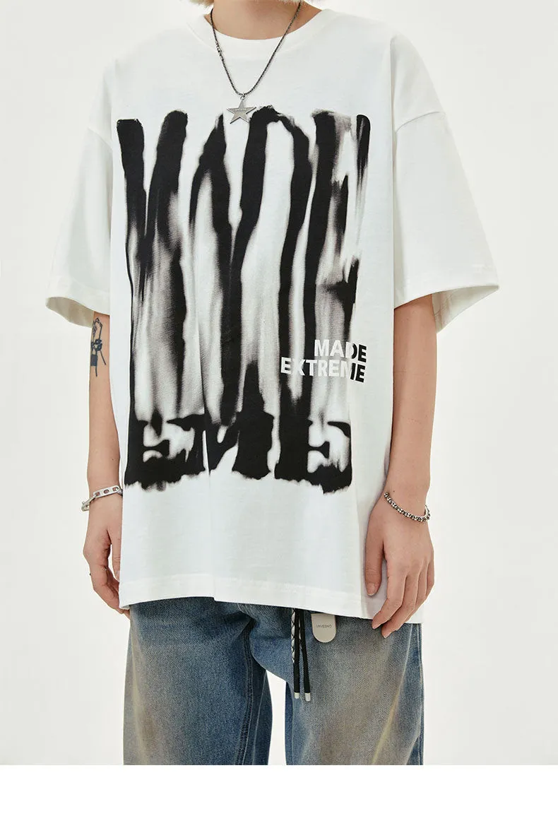 Hand-drawn alphabet TEE-D364 | Inspanda