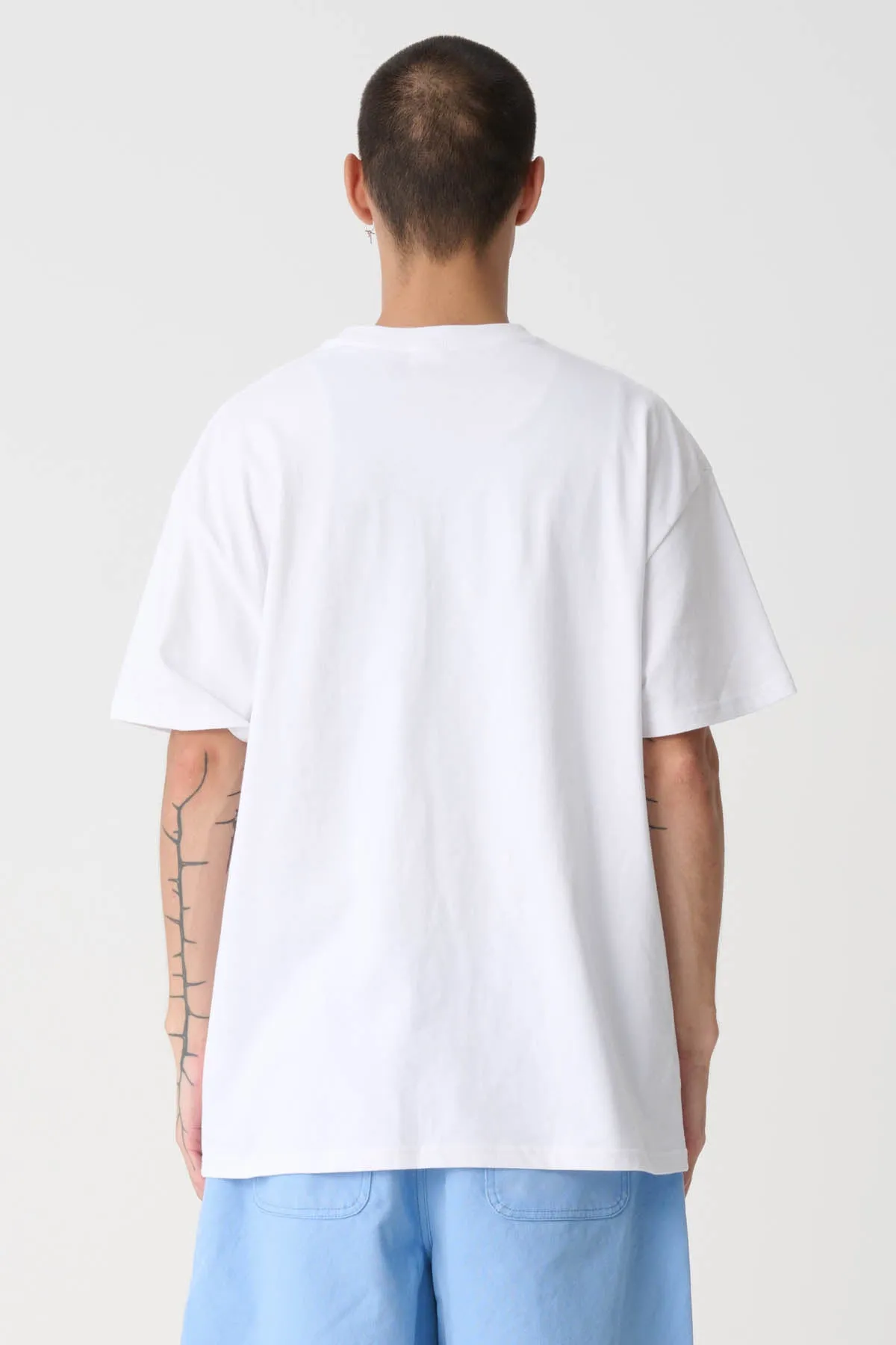 HARDLY WORKING TEE - WHITE