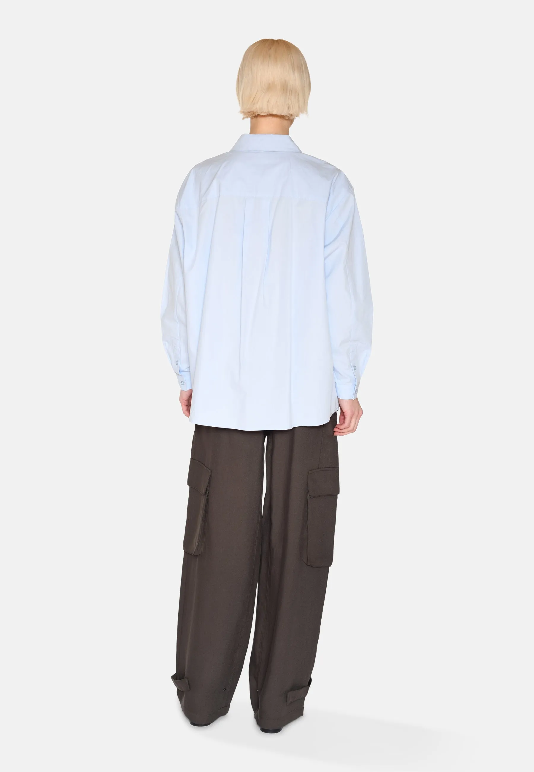 Harper long sleeved shirt 4238 - Light Blue