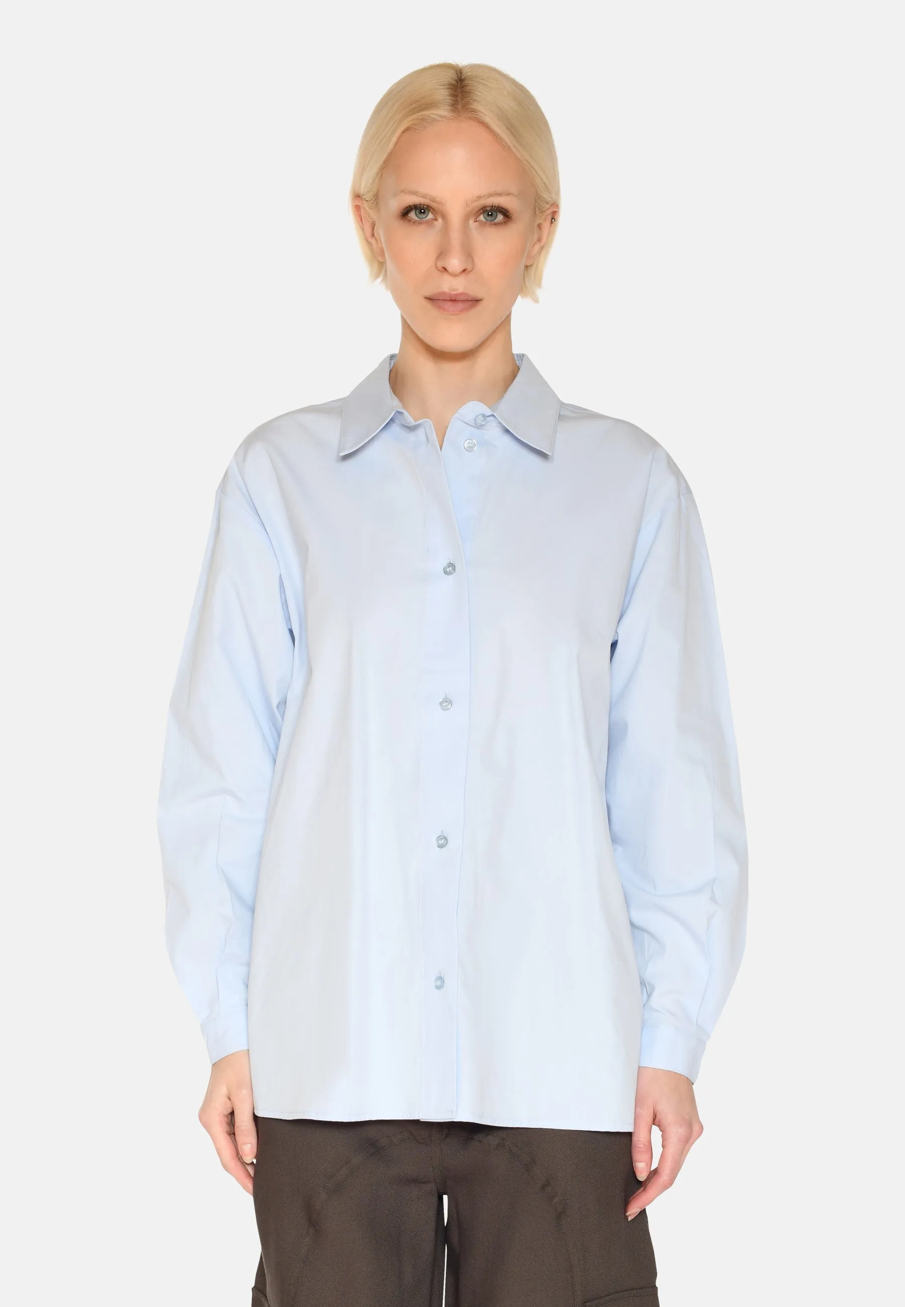 Harper long sleeved shirt 4238 - Light Blue