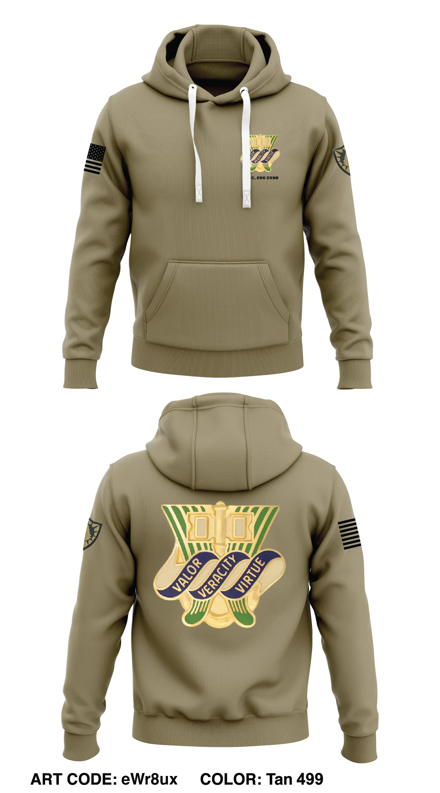 HHC, 286 CSSB Store 1  Core Men's Hooded Performance Sweatshirt - eWr8ux