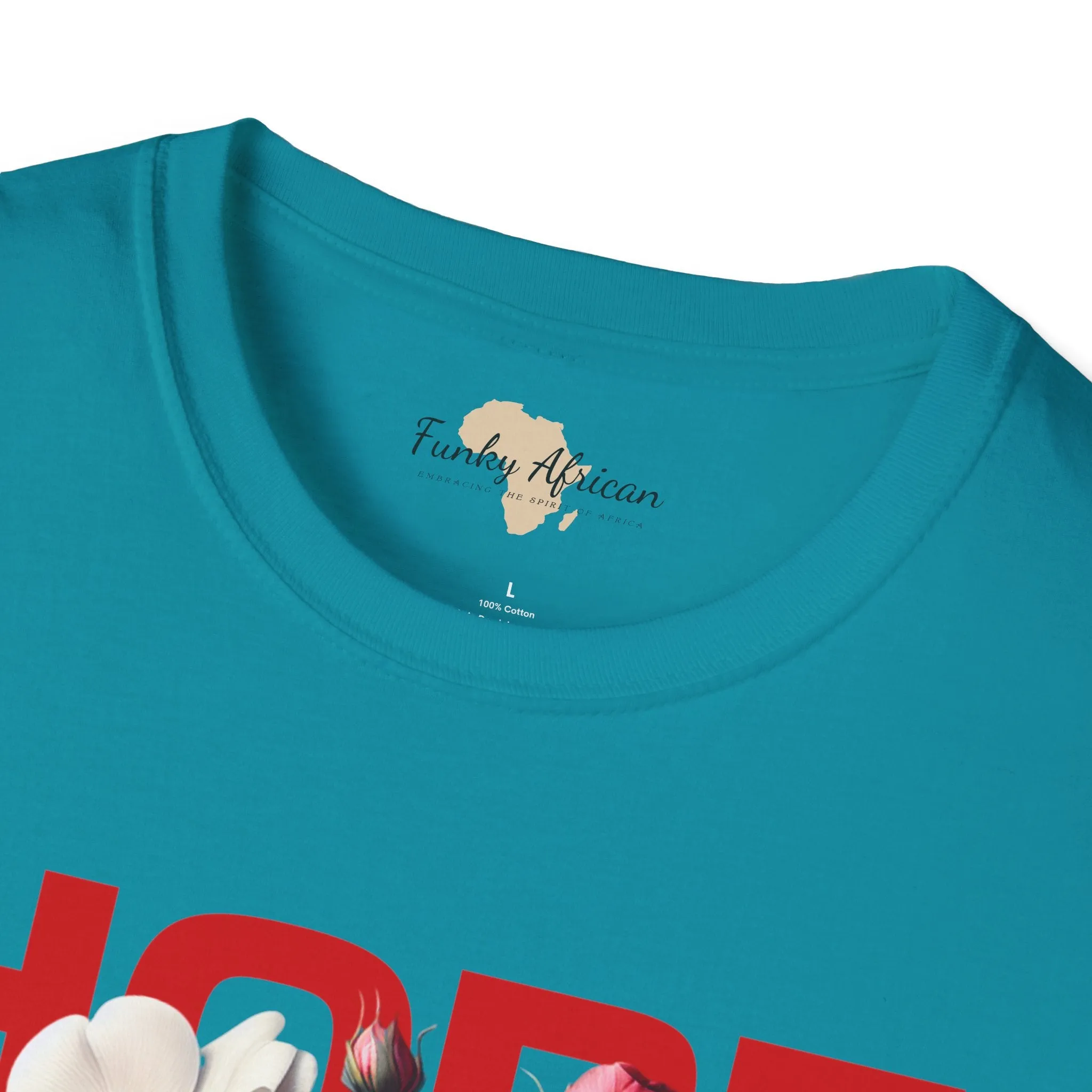 Hope lights the way unisex tee