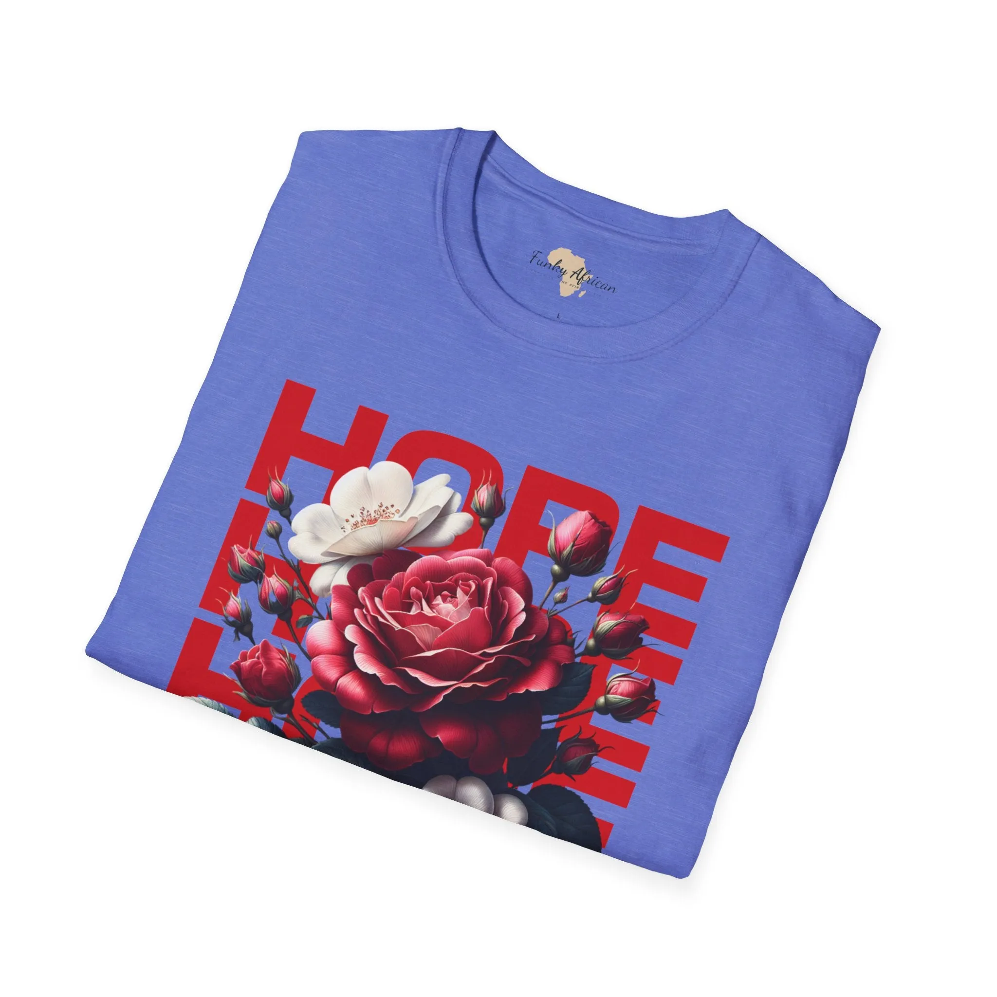 Hope lights the way unisex tee