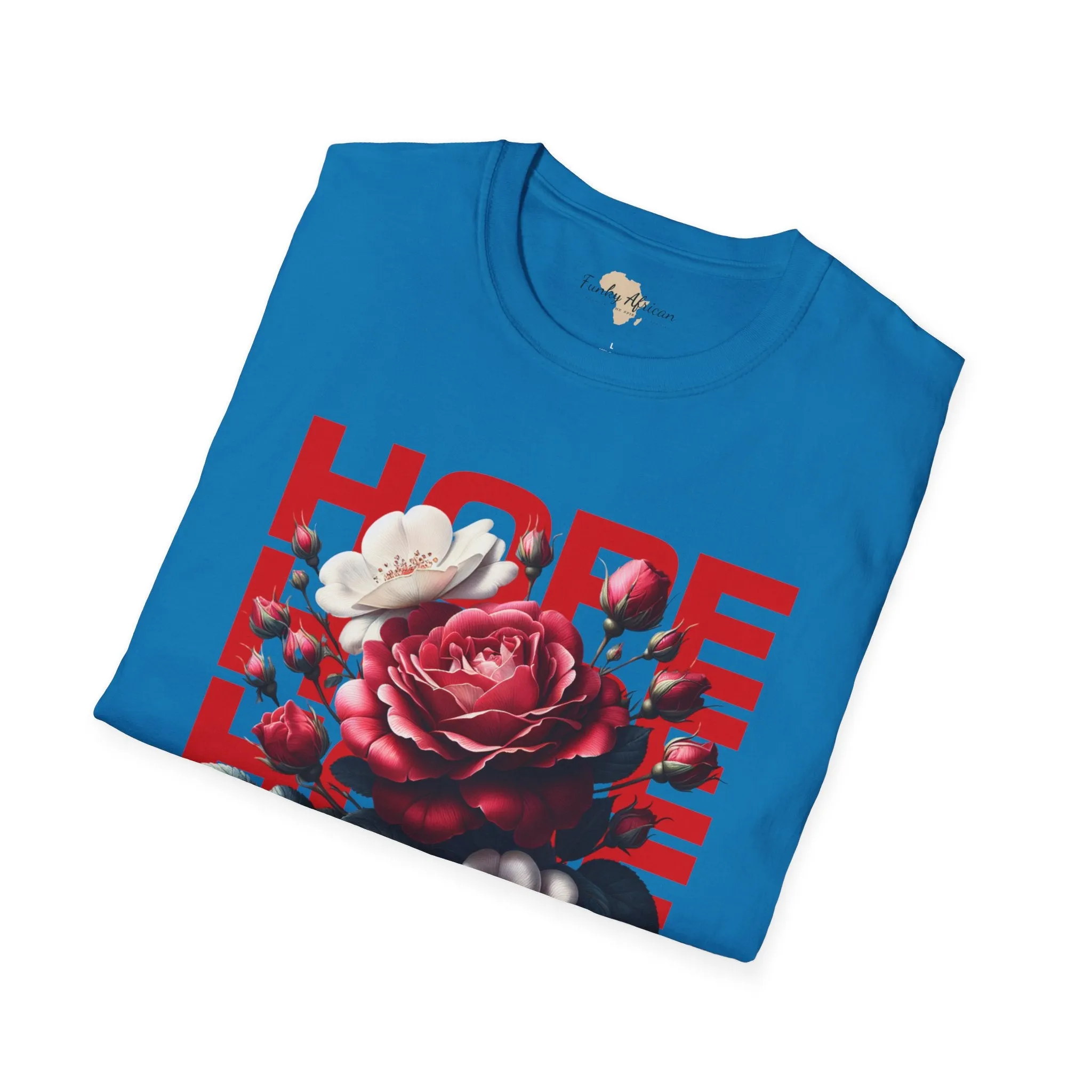Hope lights the way unisex tee
