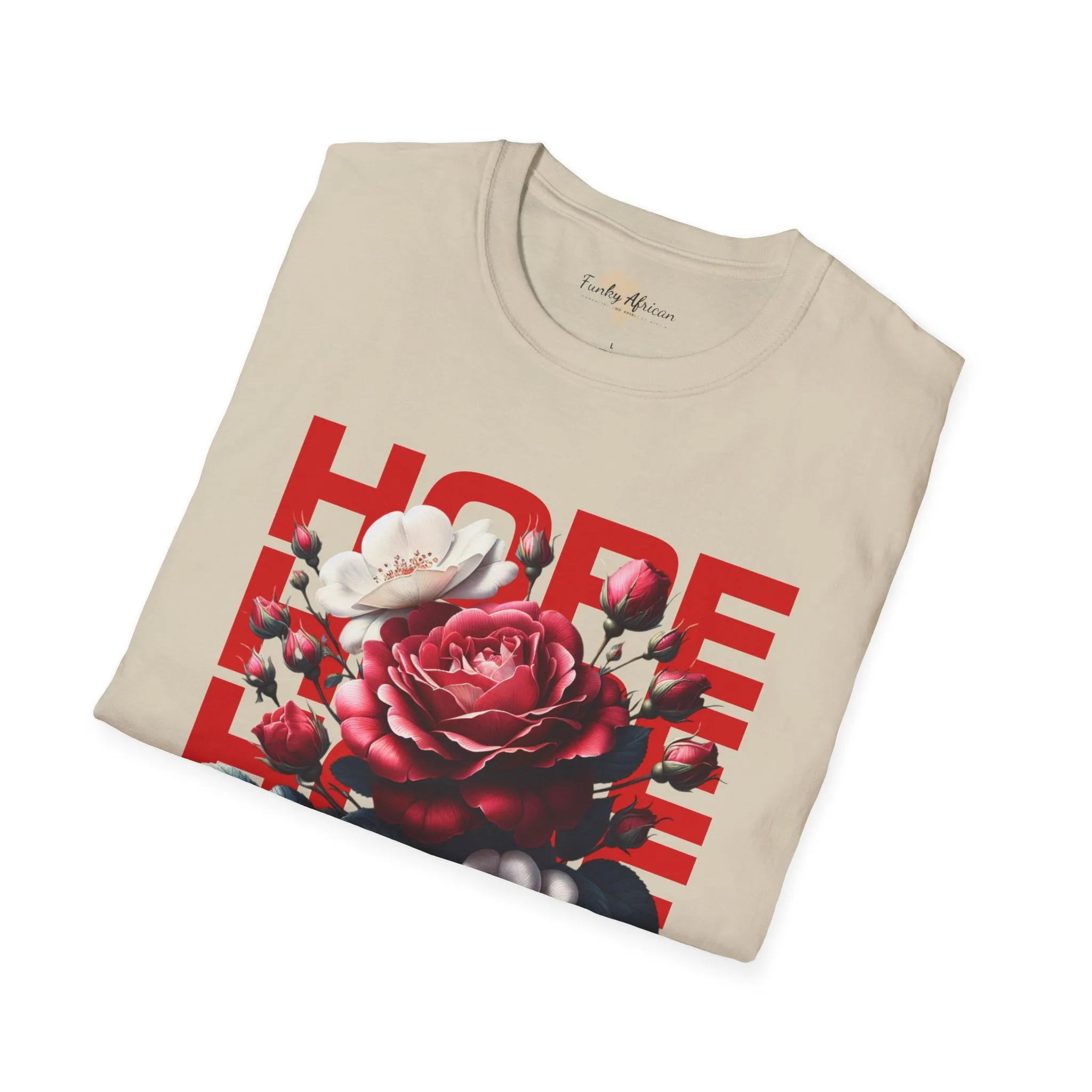 Hope lights the way unisex tee