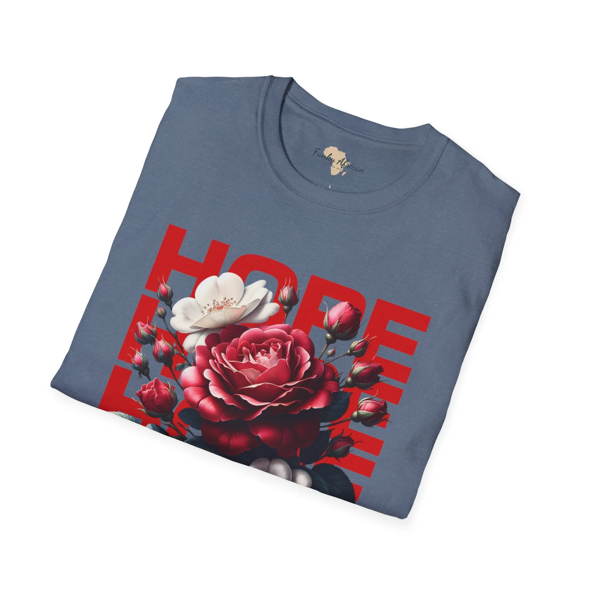 Hope lights the way unisex tee
