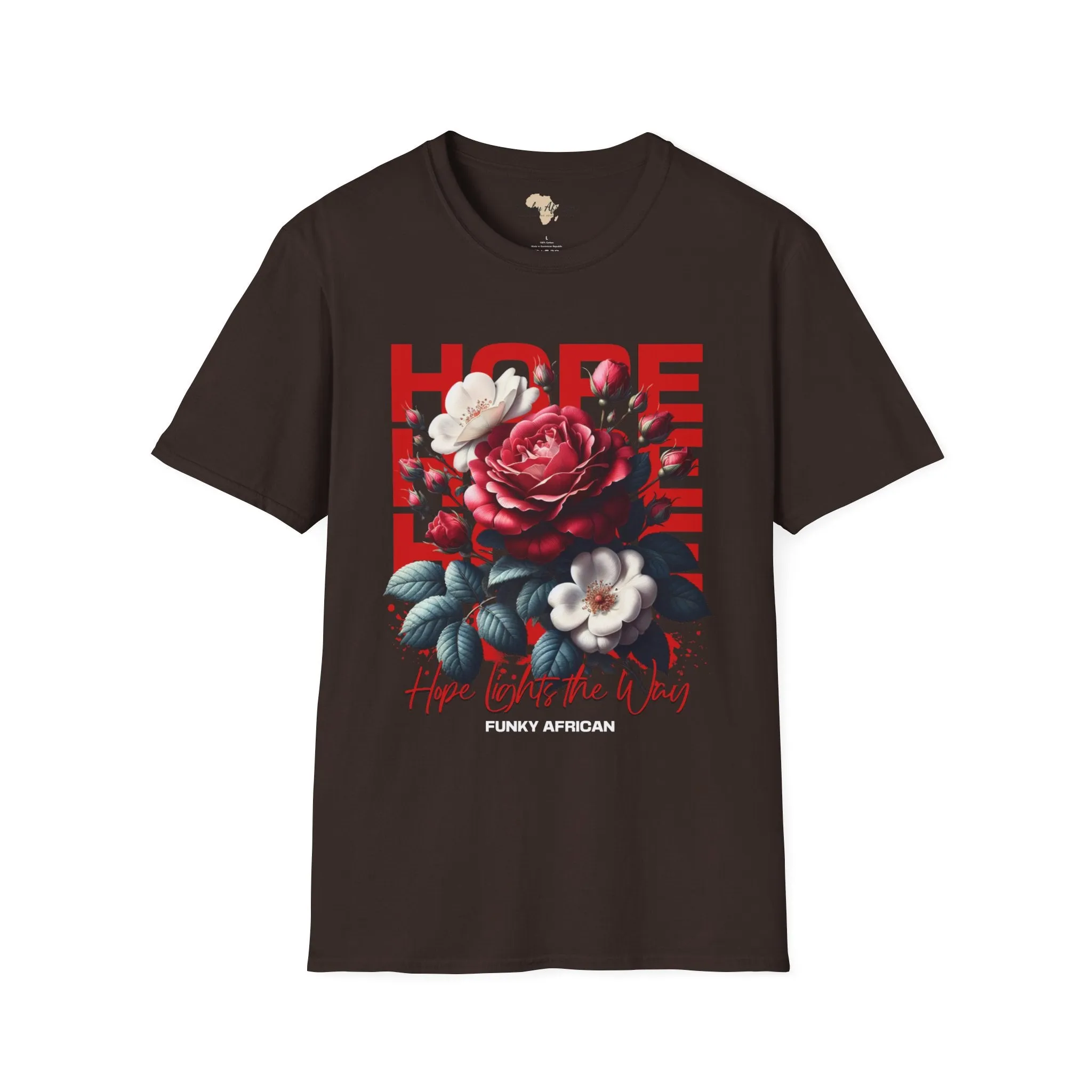 Hope lights the way unisex tee