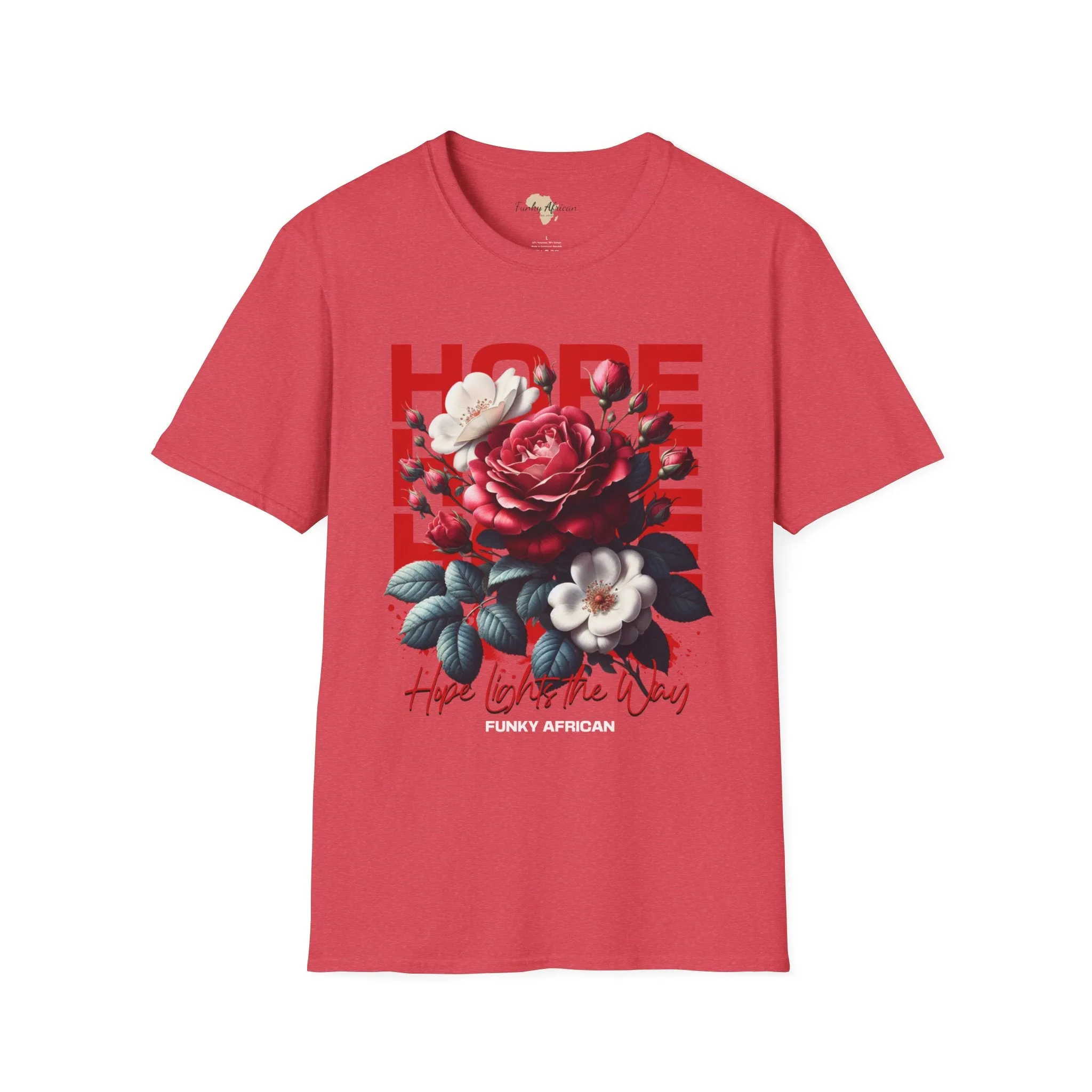 Hope lights the way unisex tee