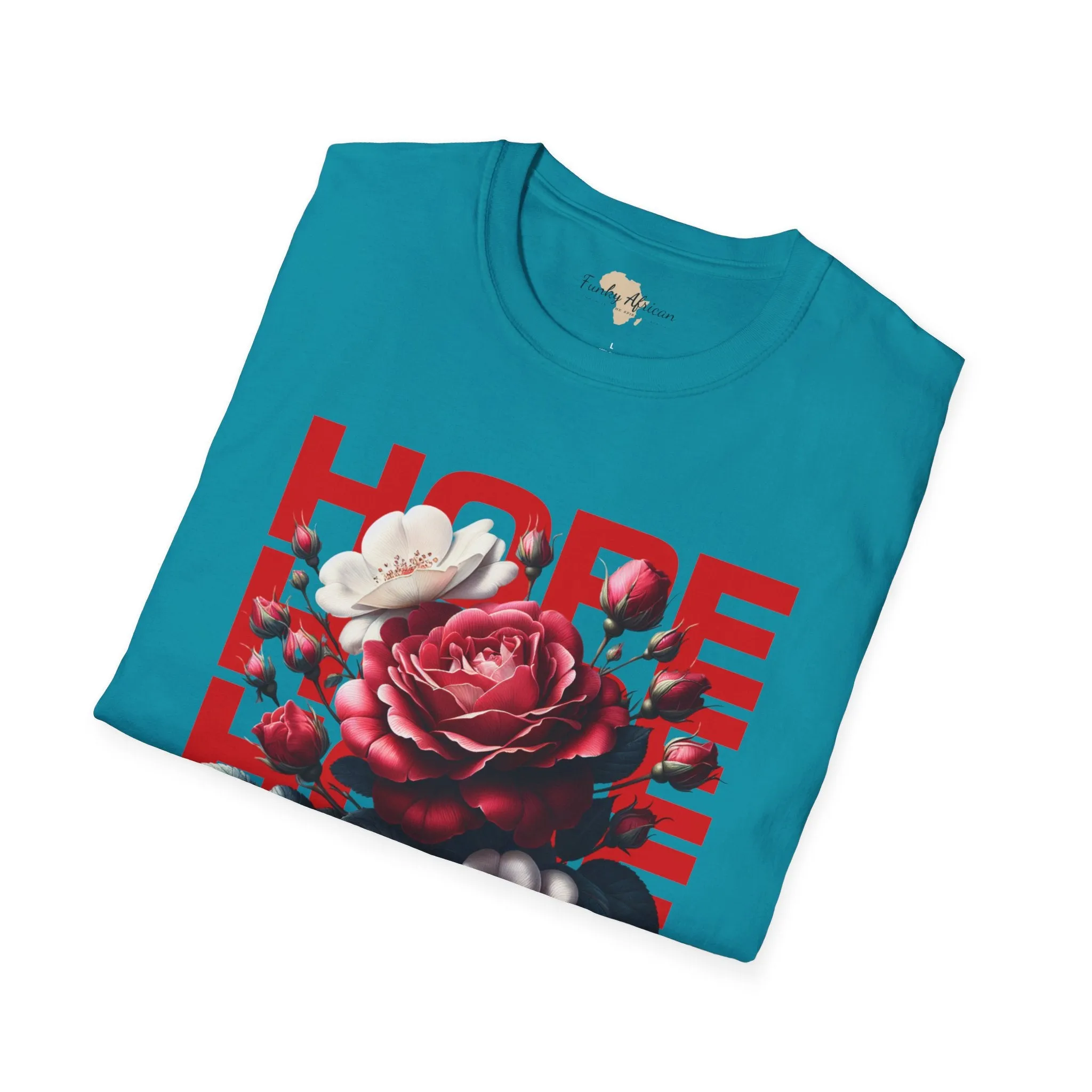 Hope lights the way unisex tee