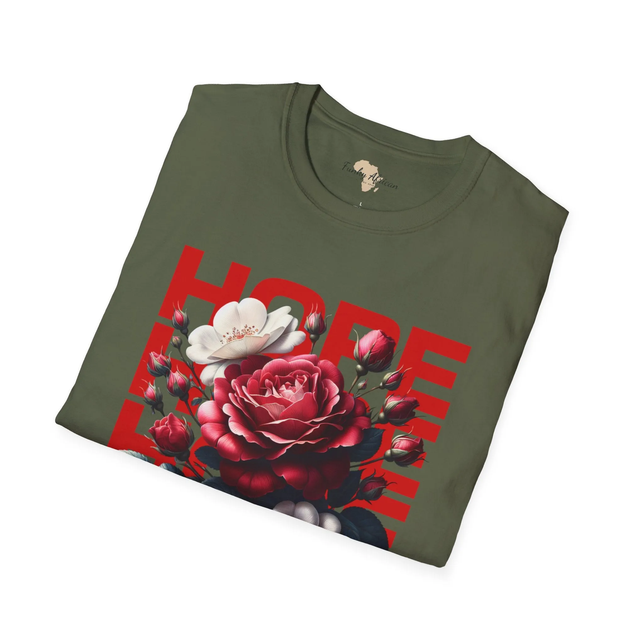 Hope lights the way unisex tee