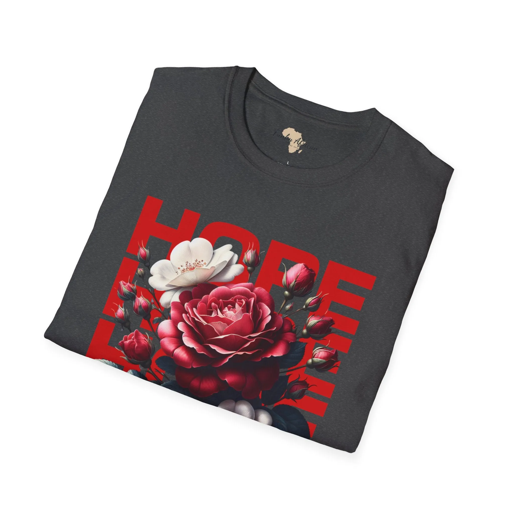 Hope lights the way unisex tee