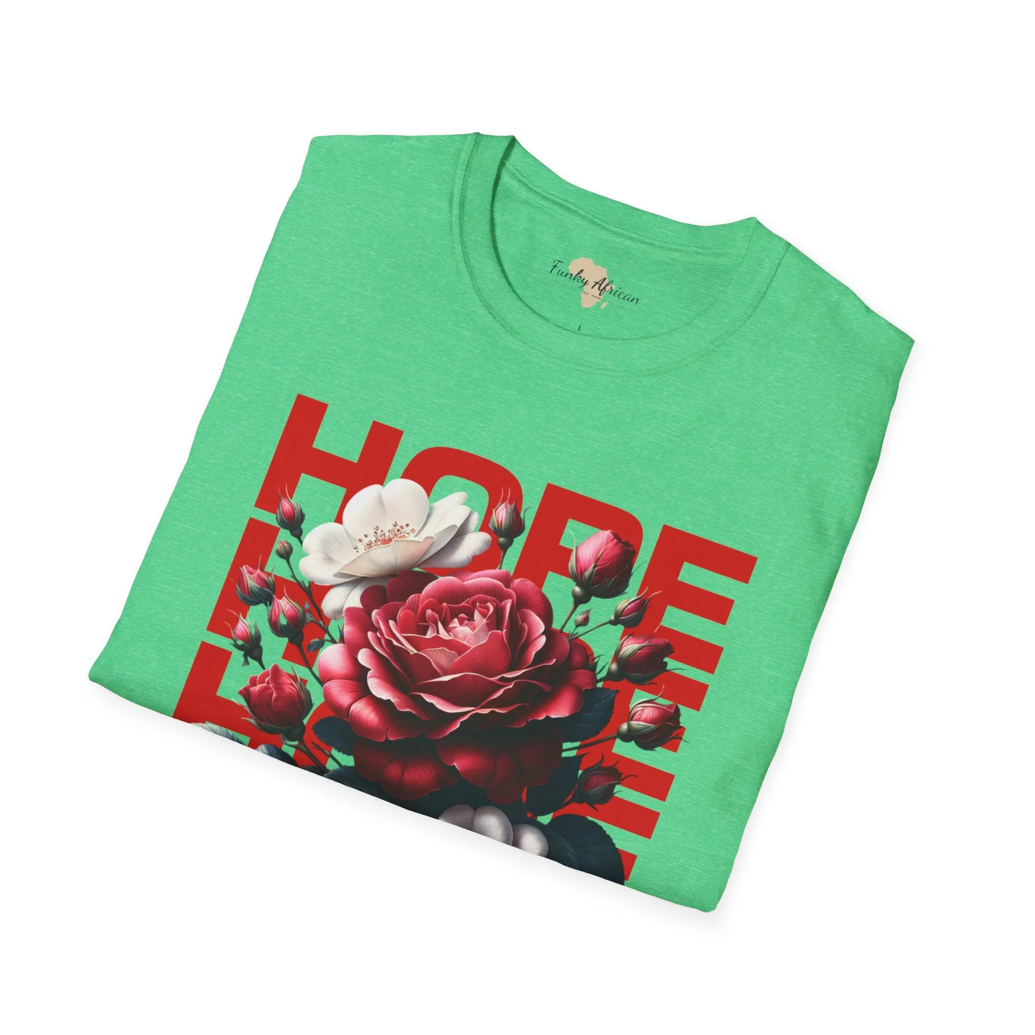 Hope lights the way unisex tee