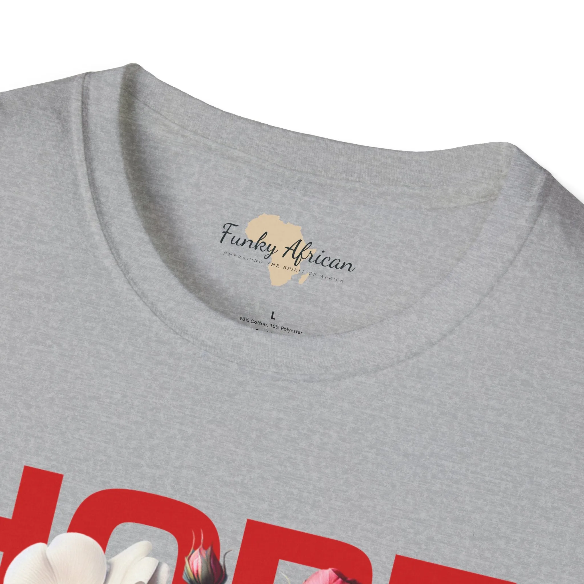 Hope lights the way unisex tee