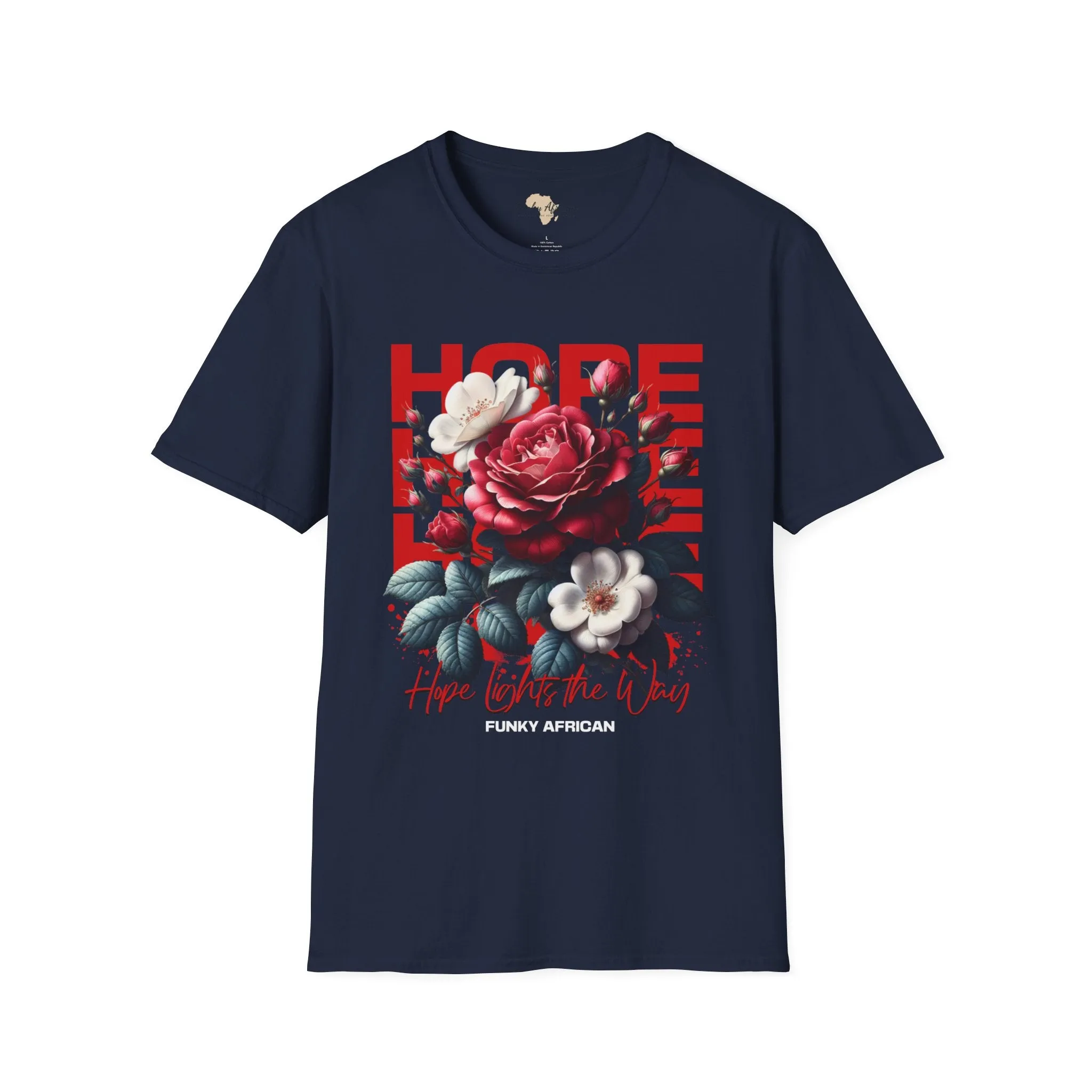 Hope lights the way unisex tee