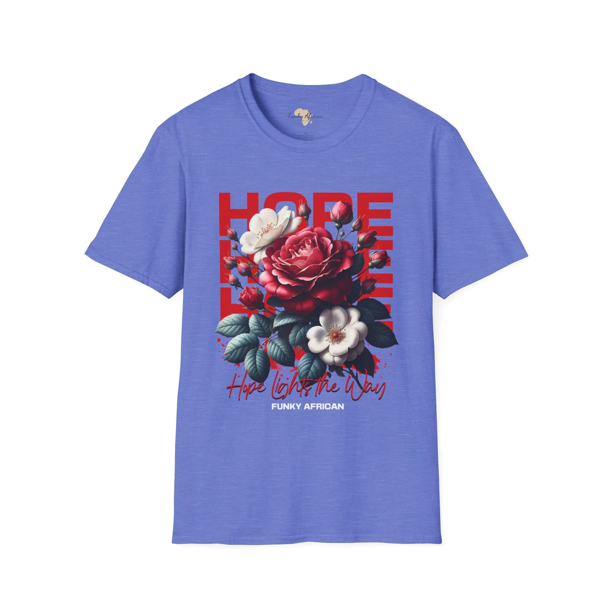 Hope lights the way unisex tee