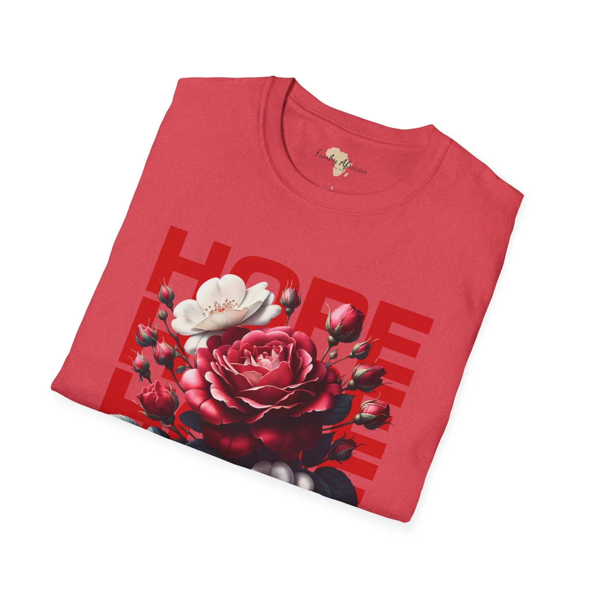 Hope lights the way unisex tee