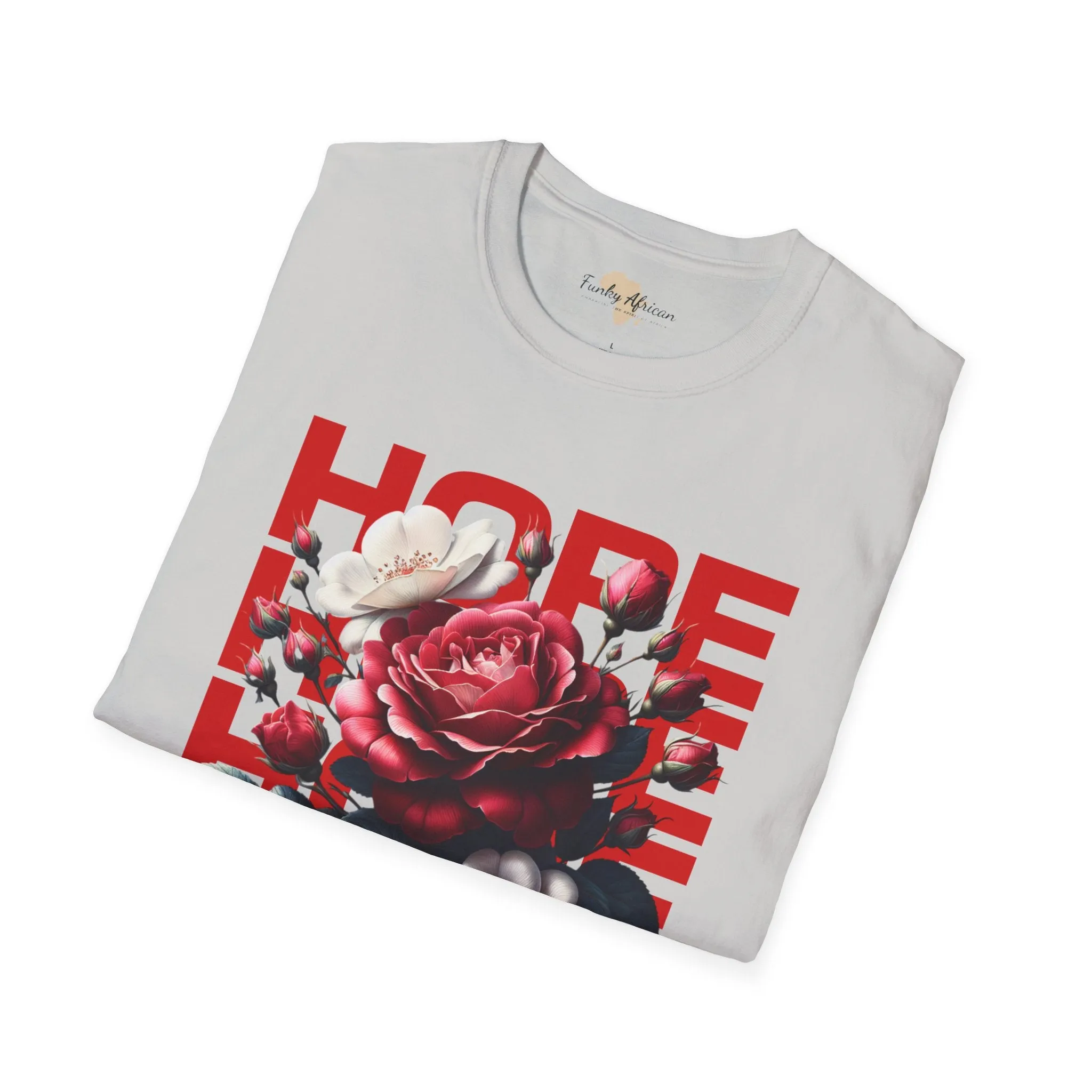 Hope lights the way unisex tee