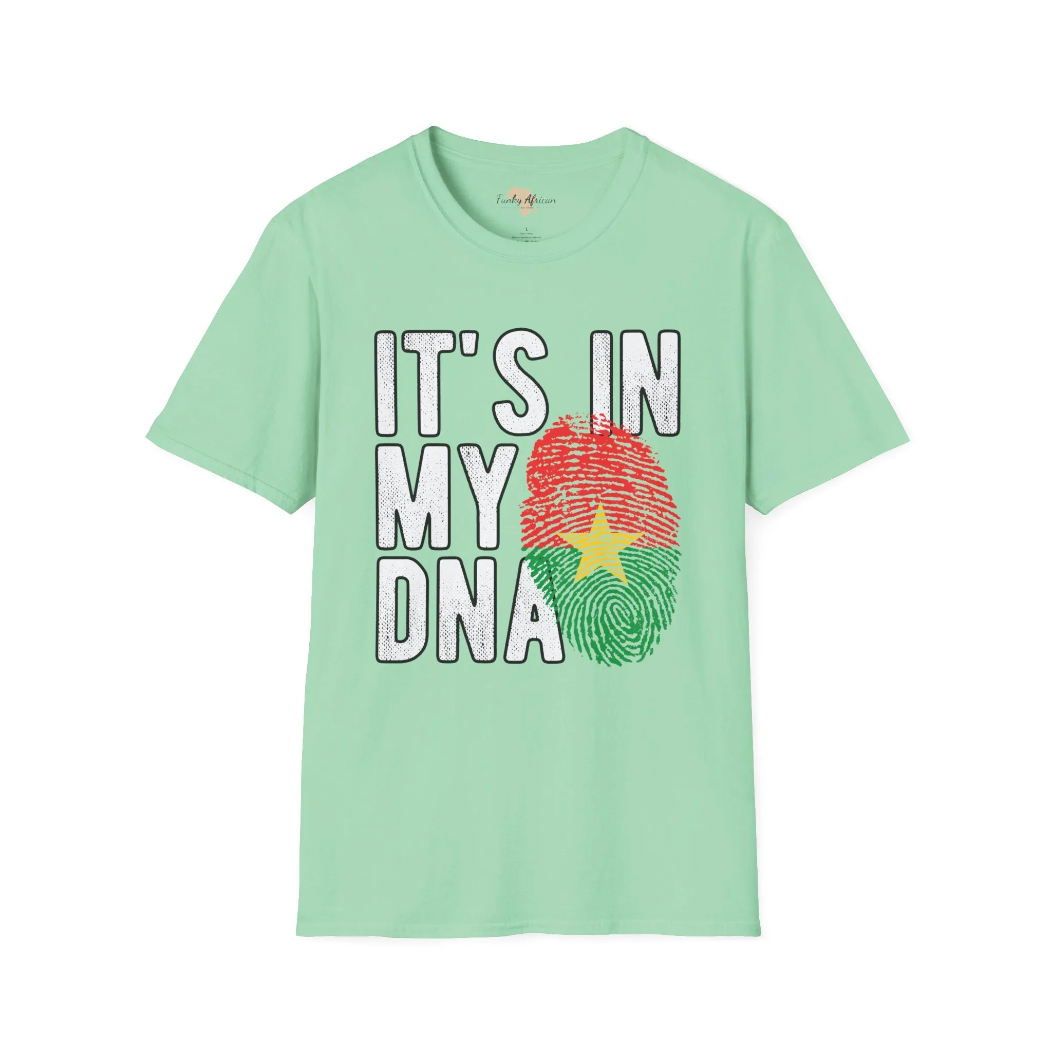 it's in my DNA unisex tee - Burkina Faso