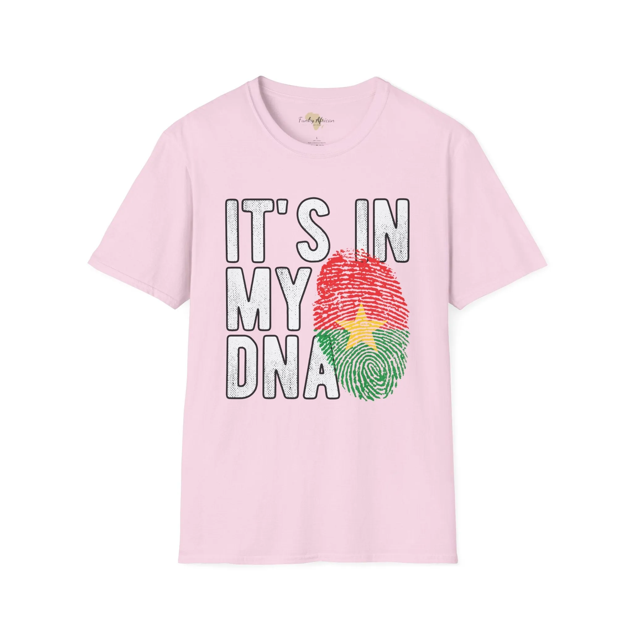 it's in my DNA unisex tee - Burkina Faso