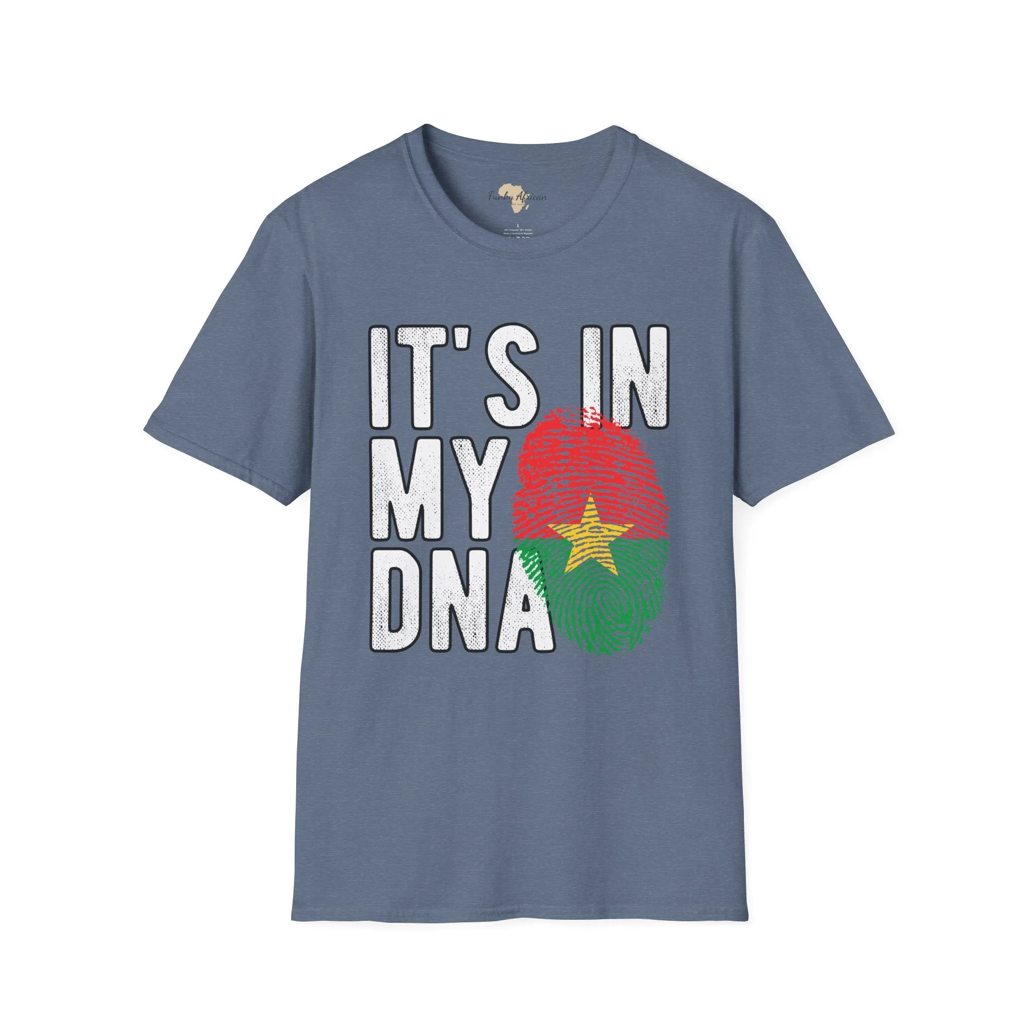 it's in my DNA unisex tee - Burkina Faso