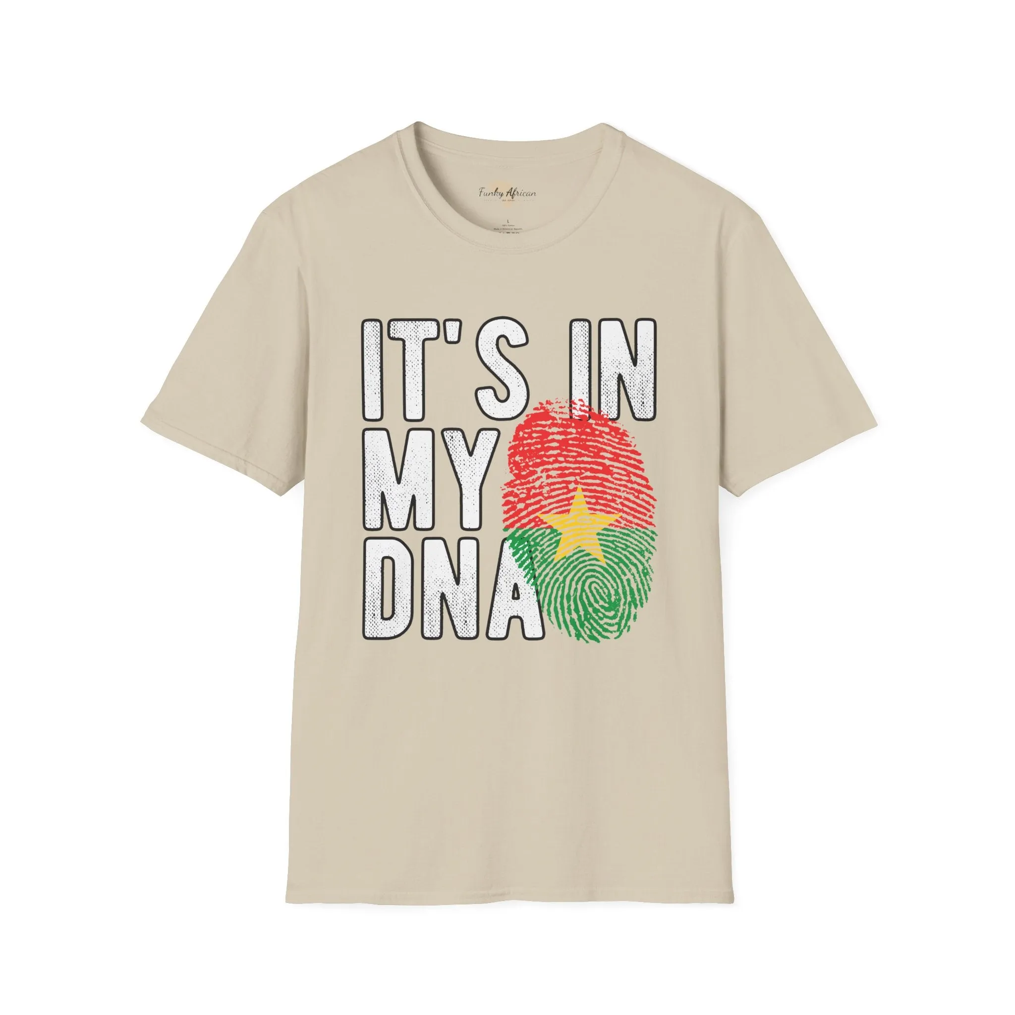 it's in my DNA unisex tee - Burkina Faso