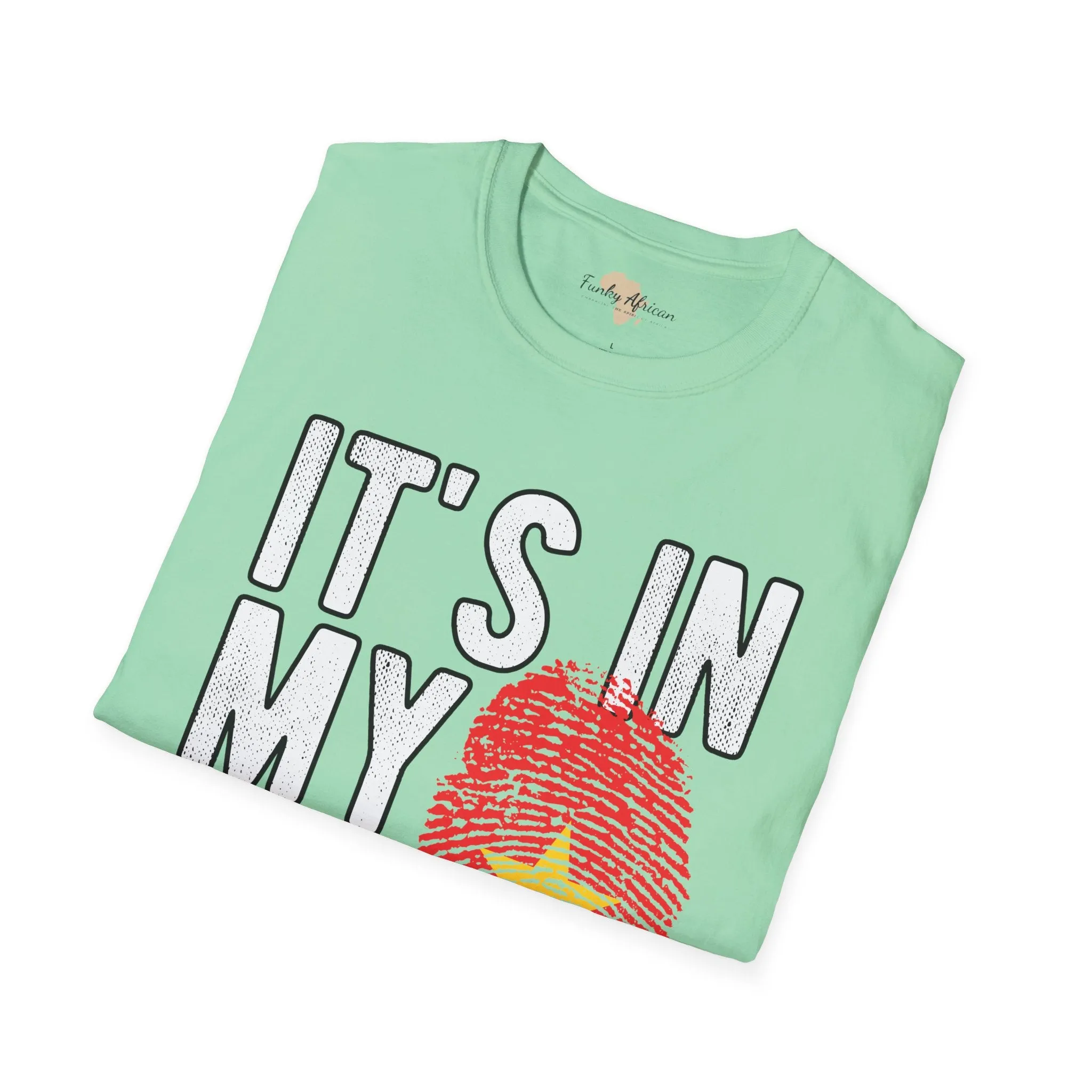 it's in my DNA unisex tee - Burkina Faso