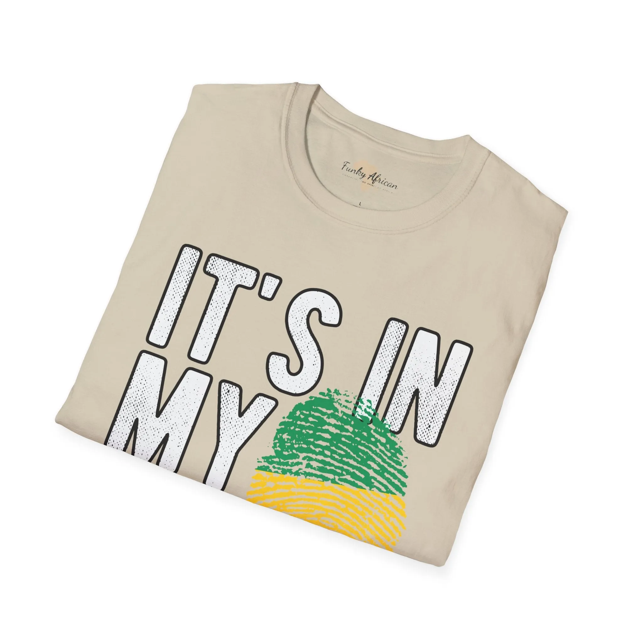 it's in my DNA unisex tee - Gabon