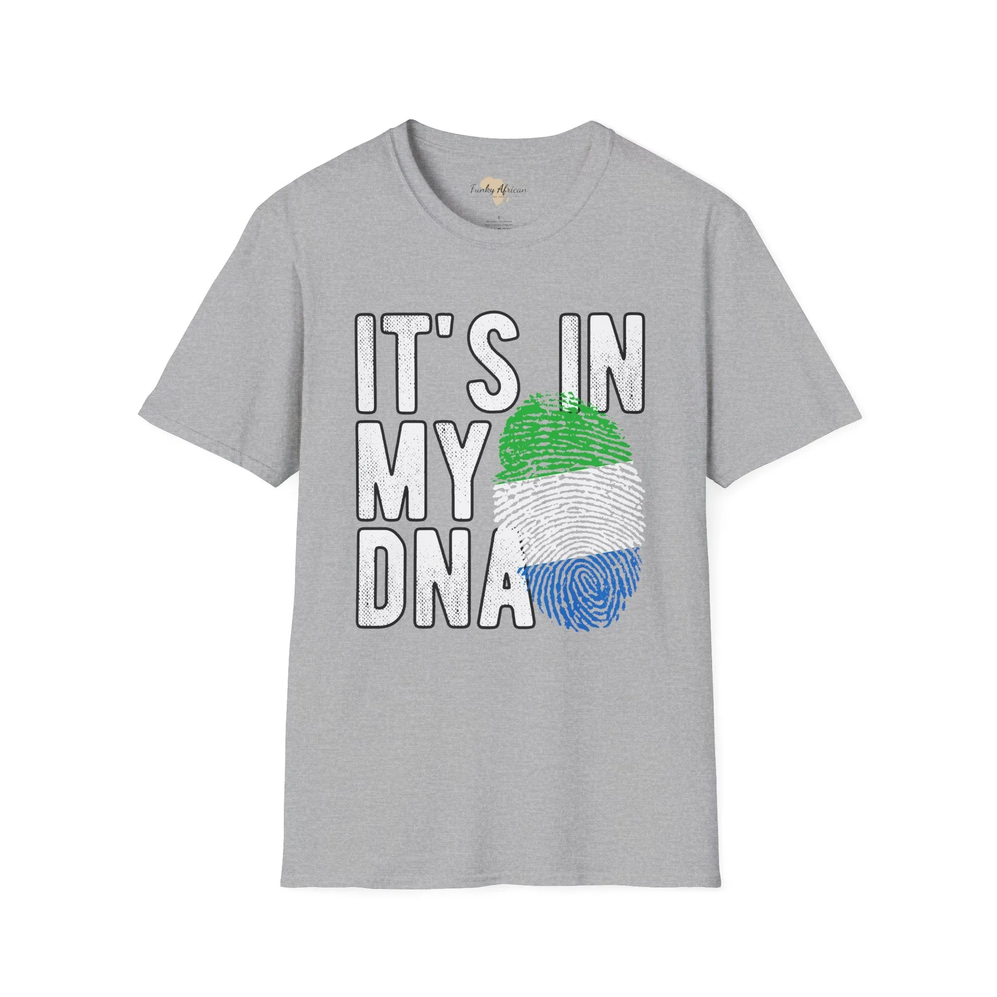 it's in my DNA unisex tee - Sierra Leone