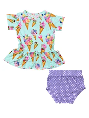 Izzy Peplum Set