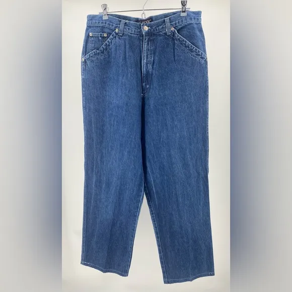 J.G. Hook high waisted baggy jeans, vintage, size 14‎ L (tall)