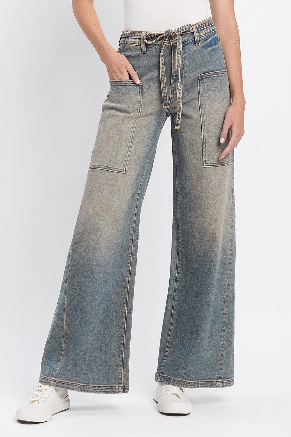 Joey HR Baggy Wide Jeans