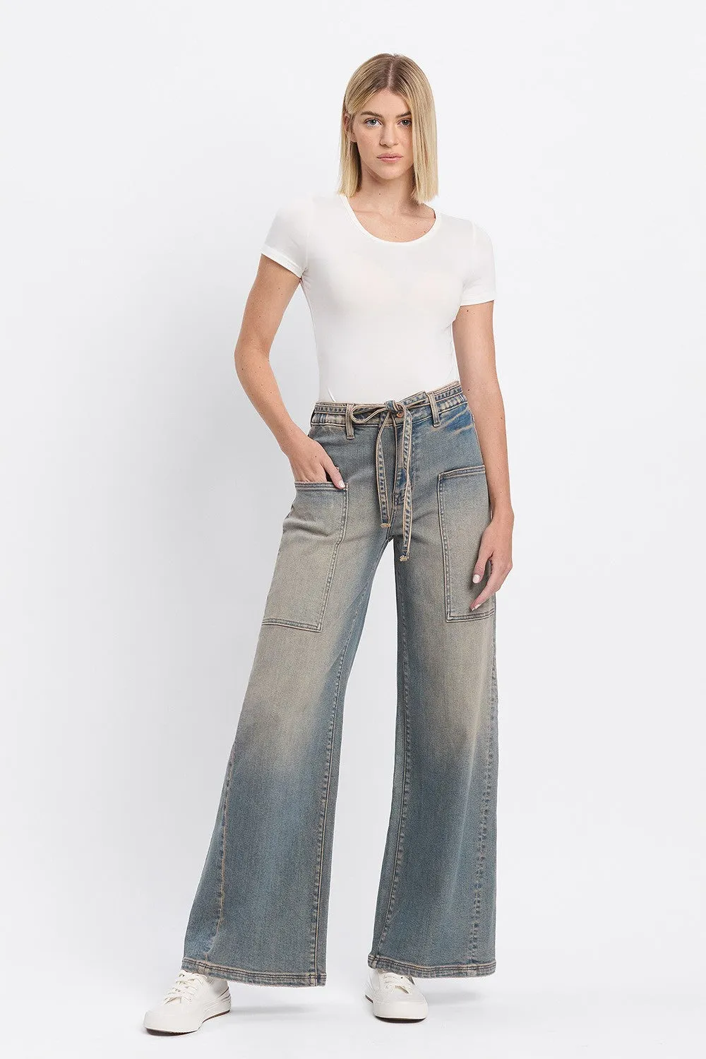 Joey HR Baggy Wide Jeans