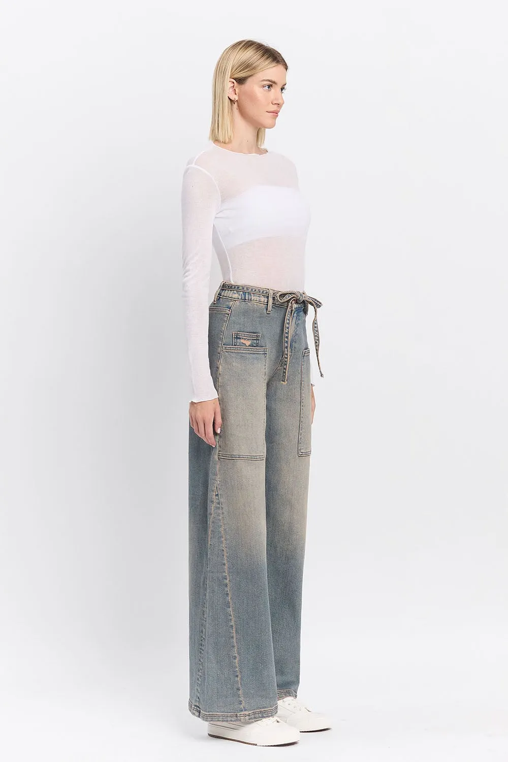 Joey HR Baggy Wide Jeans