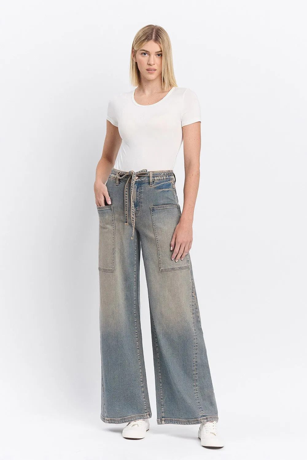 Joey HR Baggy Wide Jeans