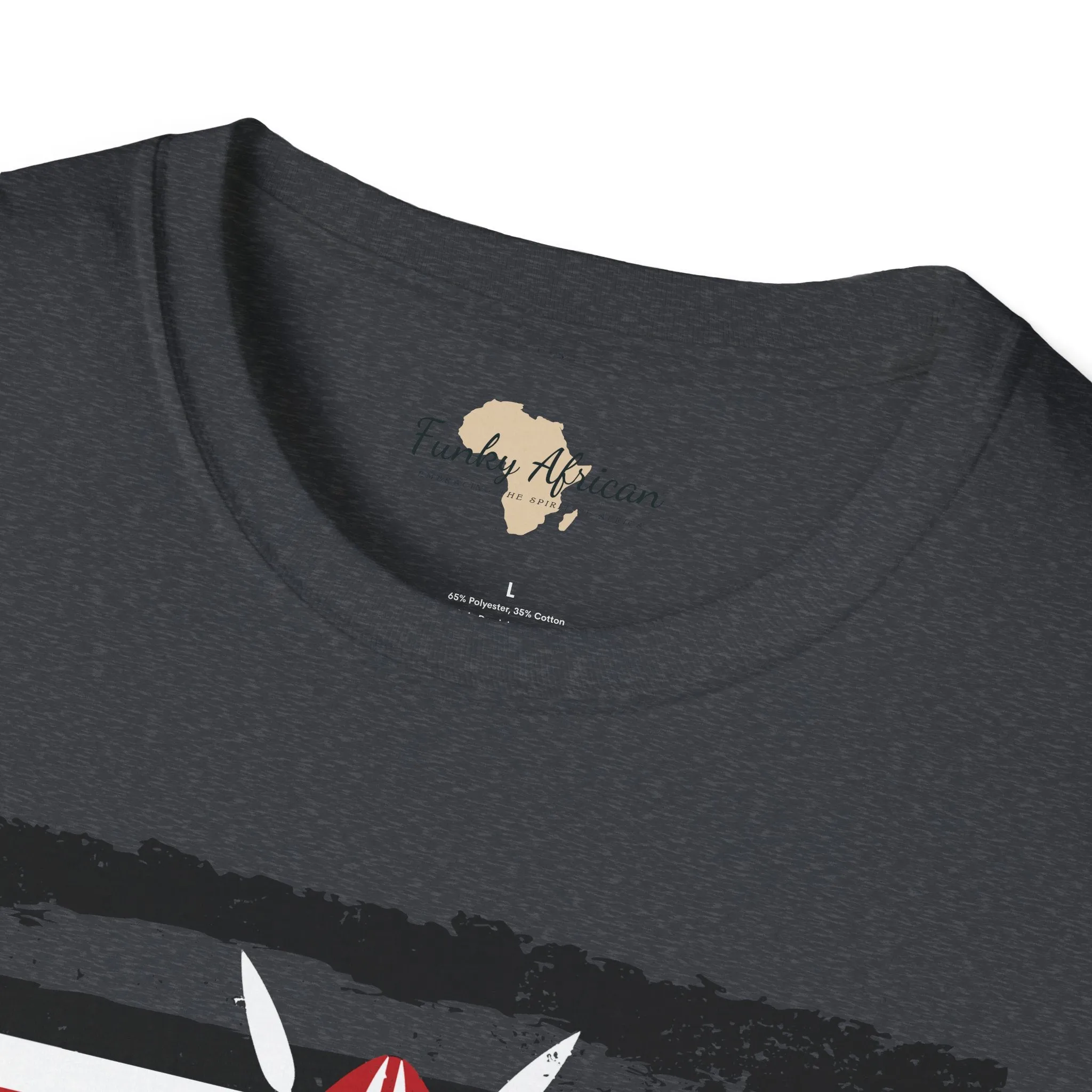 Kenya strip unisex softstyle tee