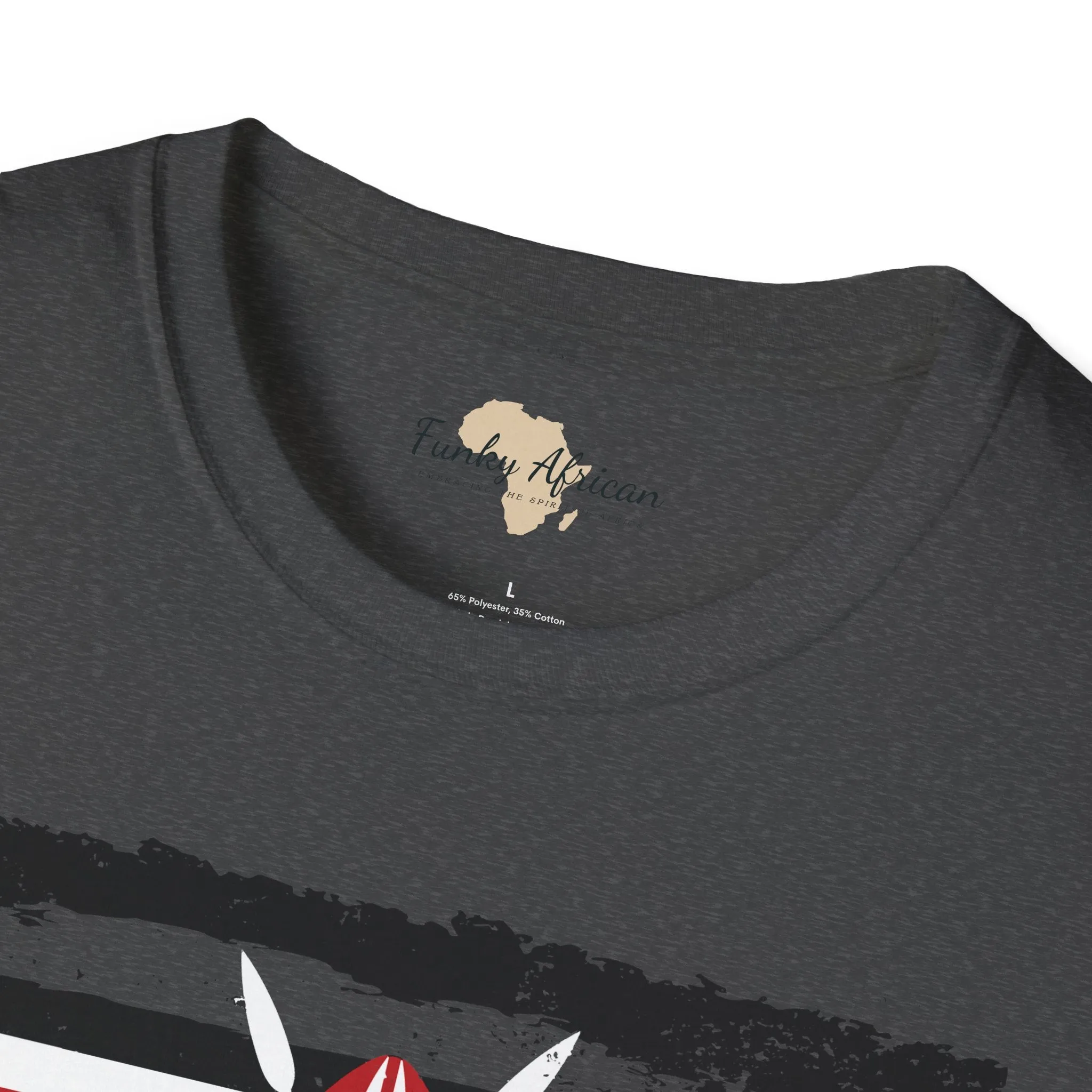 Kenya strip unisex softstyle tee